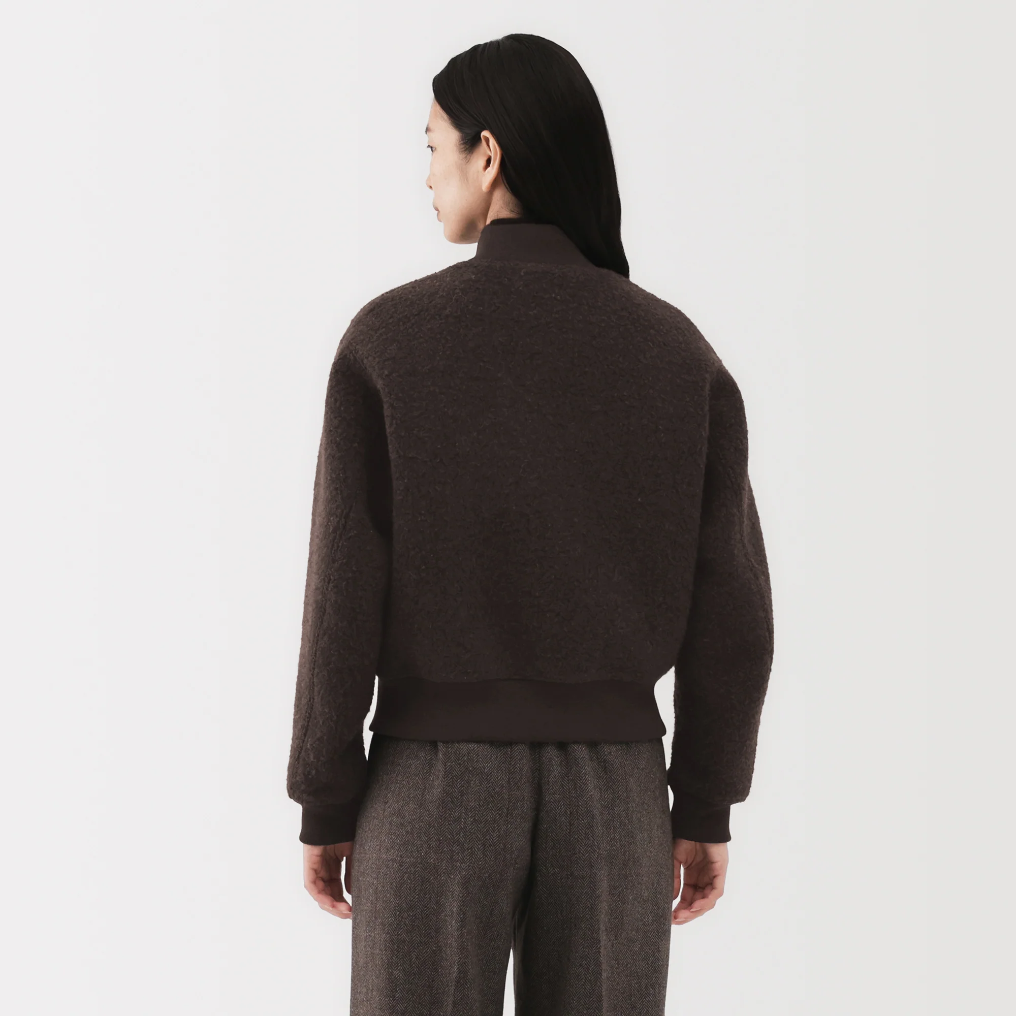 Labo Wool Blend Short Blouson - Image 15