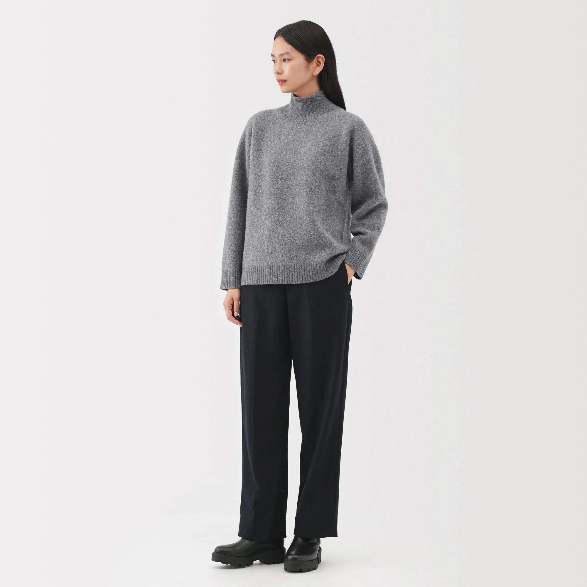 Labo Yak Blend Turtleneck Sweater - Image 4