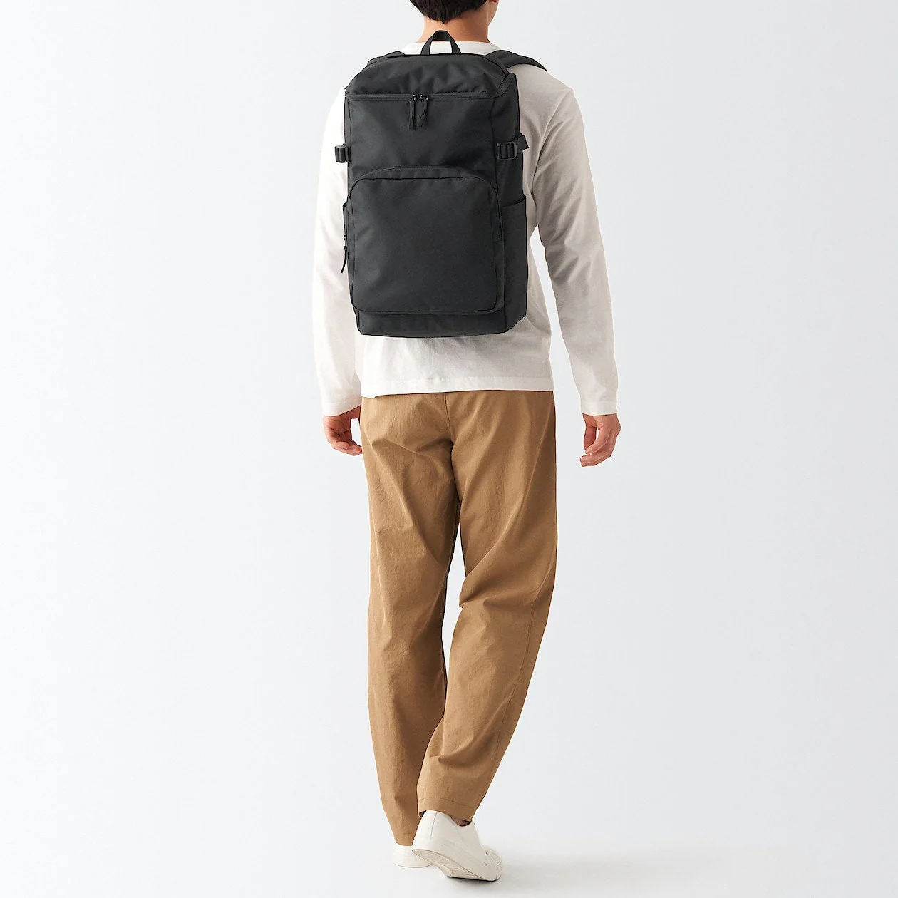 Less Tiring Toploader Backpack Black - Image 13