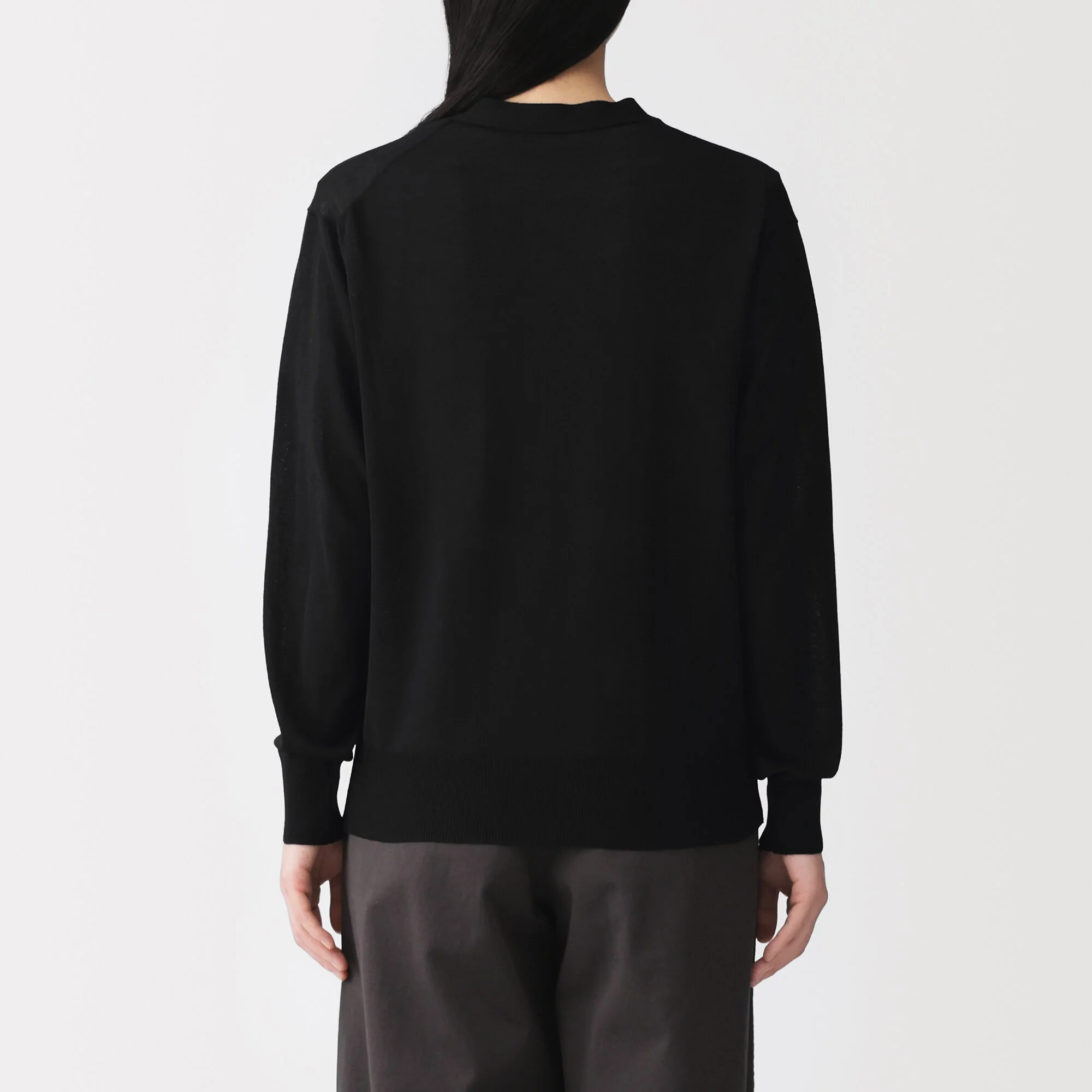 Light Knit V-Neck Cardigan - Image 54