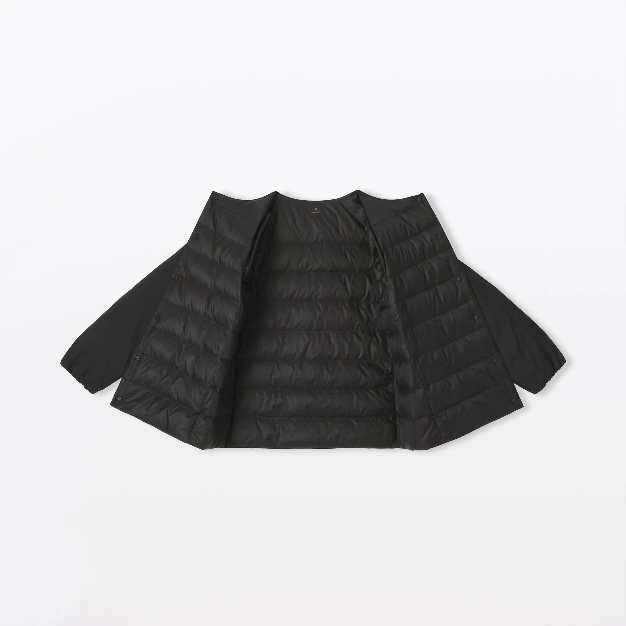 Lightweight Down Collarless Jacket - Image 10