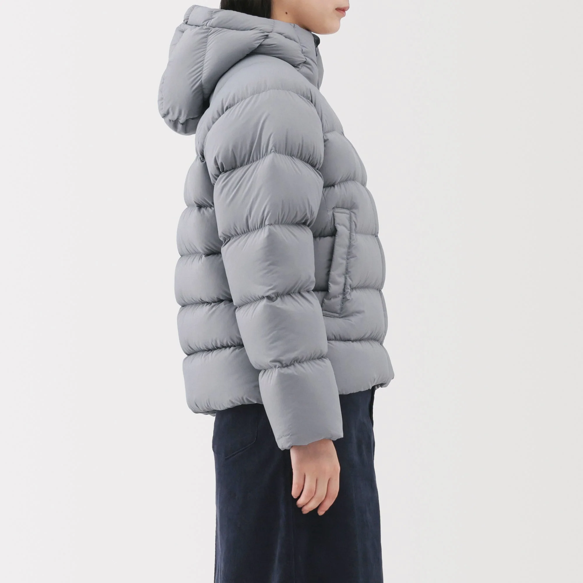 Lightweight Down Hooded Jacket - Image 15