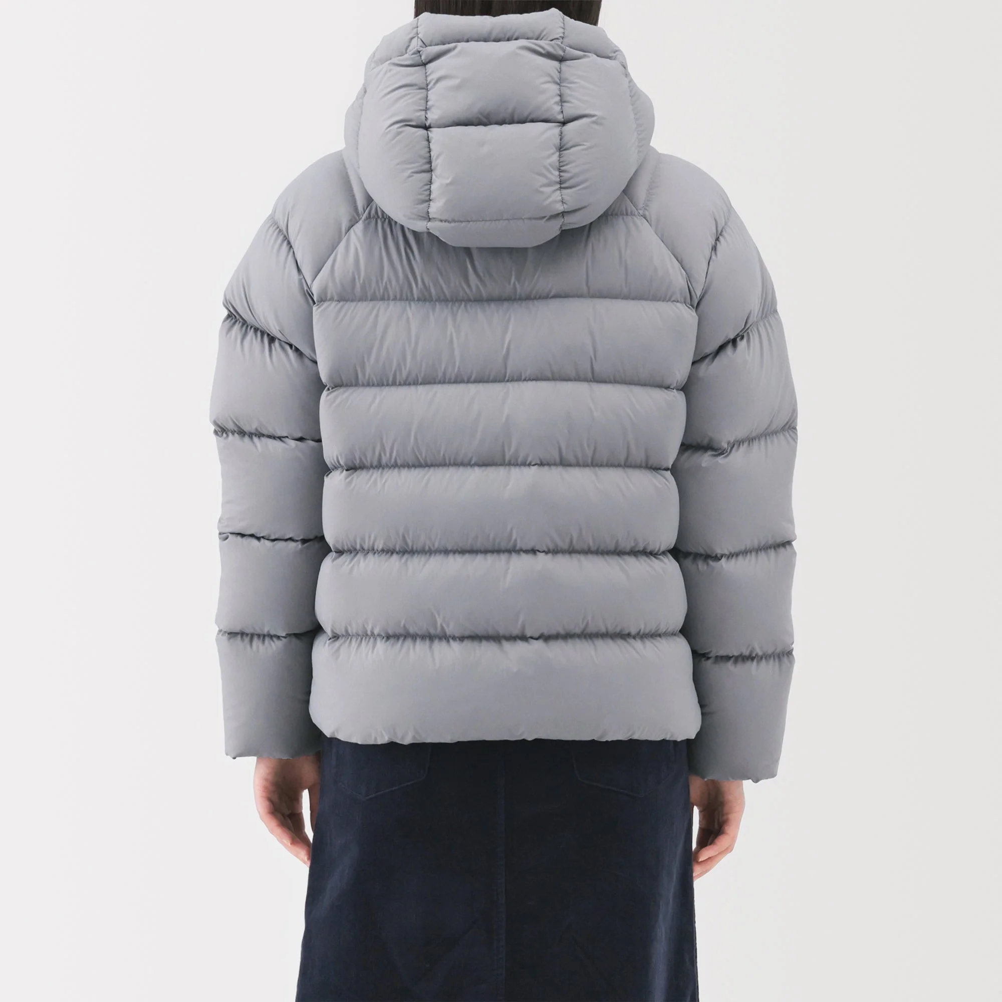 Lightweight Down Hooded Jacket - Image 16