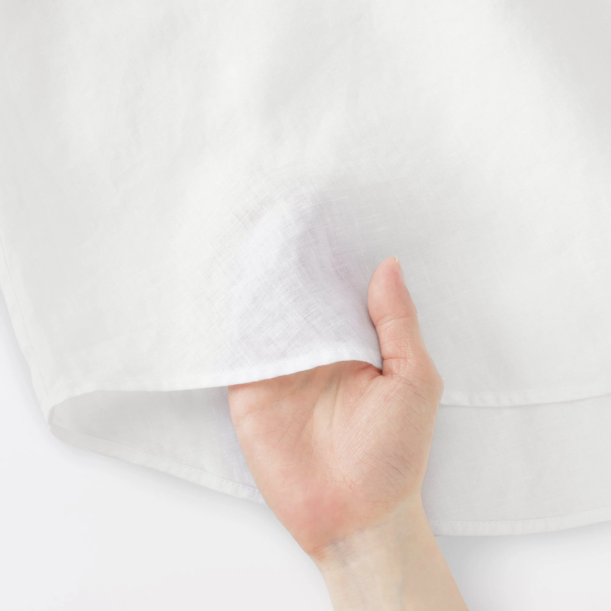 Linen 3/4 Sleeve Blouse - Image 19
