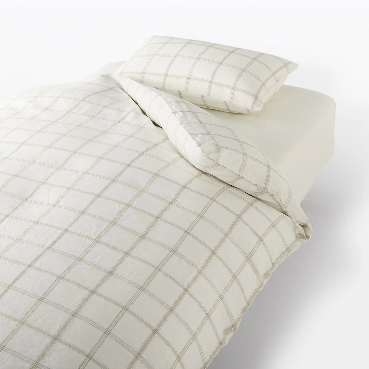 Linen Plain Weave Duvet Cover - Image 15