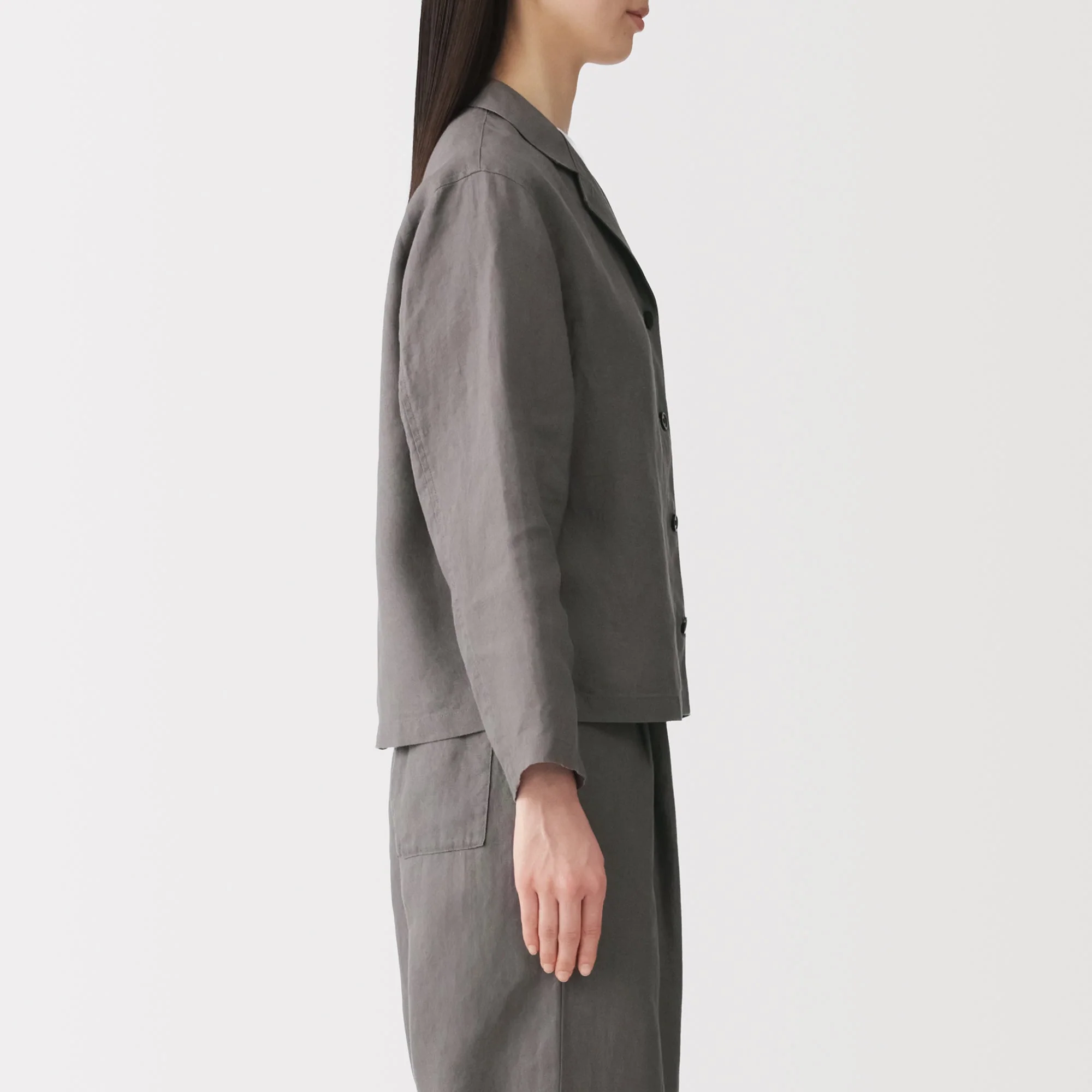 Linen Shirt Jacket - Image 5