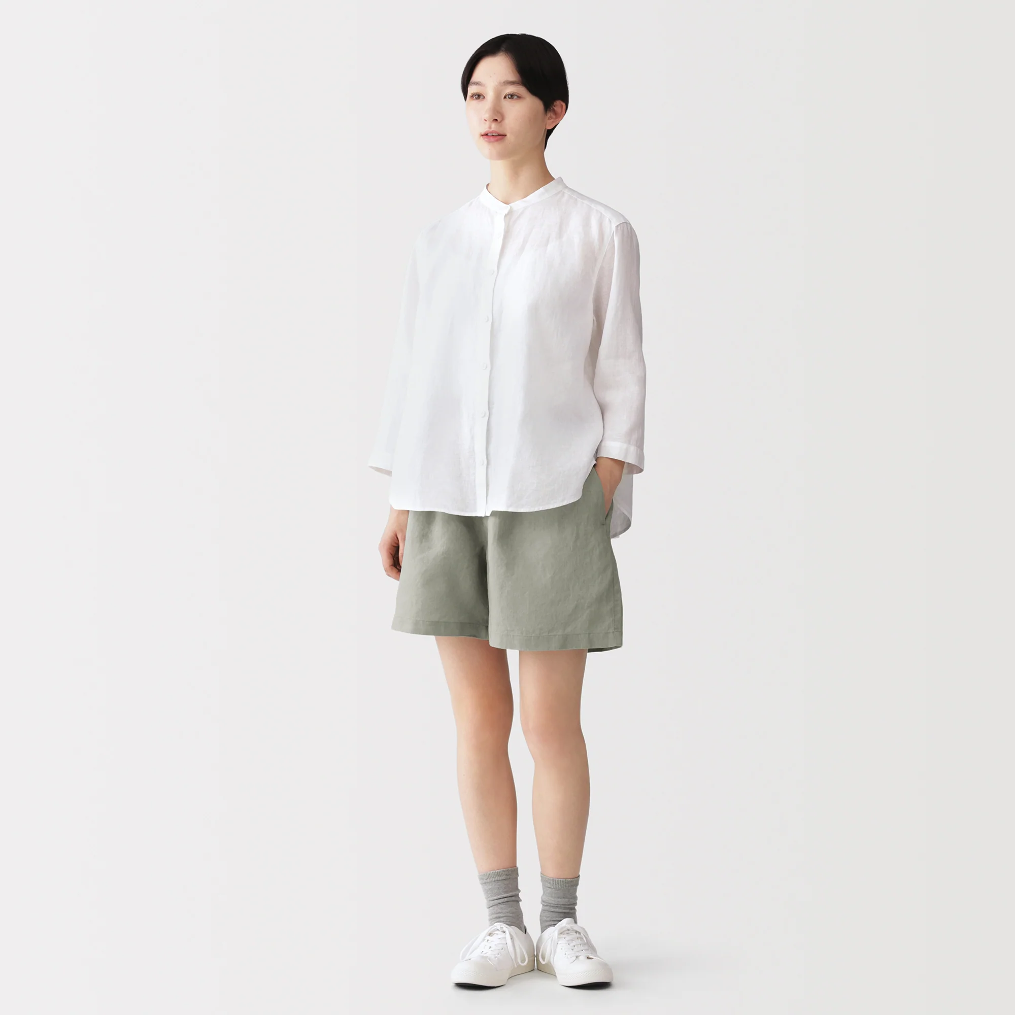Linen Shorts - Image 30