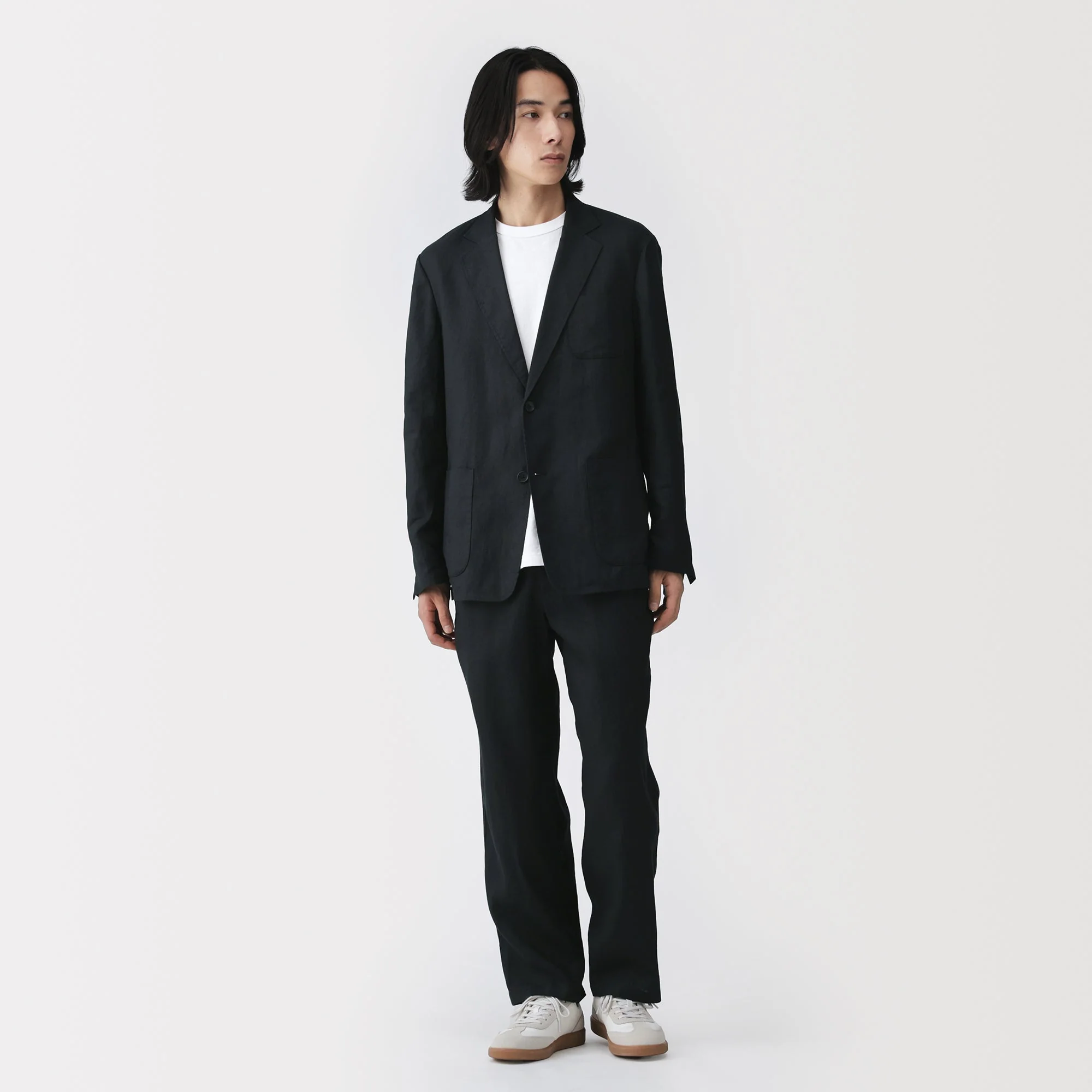 Linen Tapered Pants - Image 12