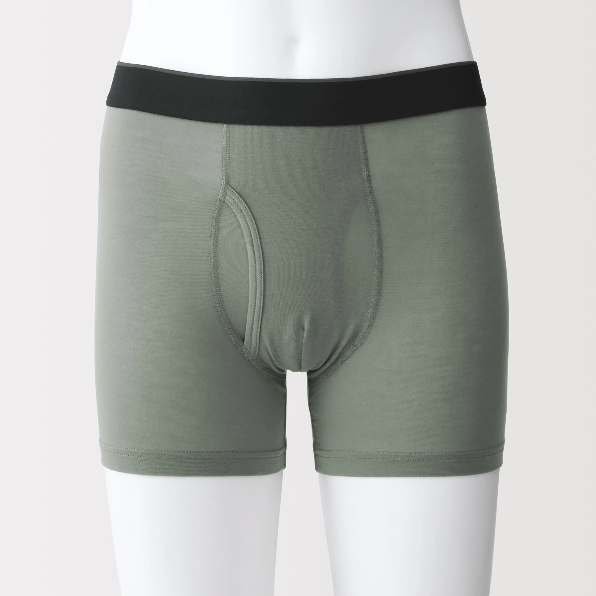 Lyocell Blend Front Open Boxer Briefs