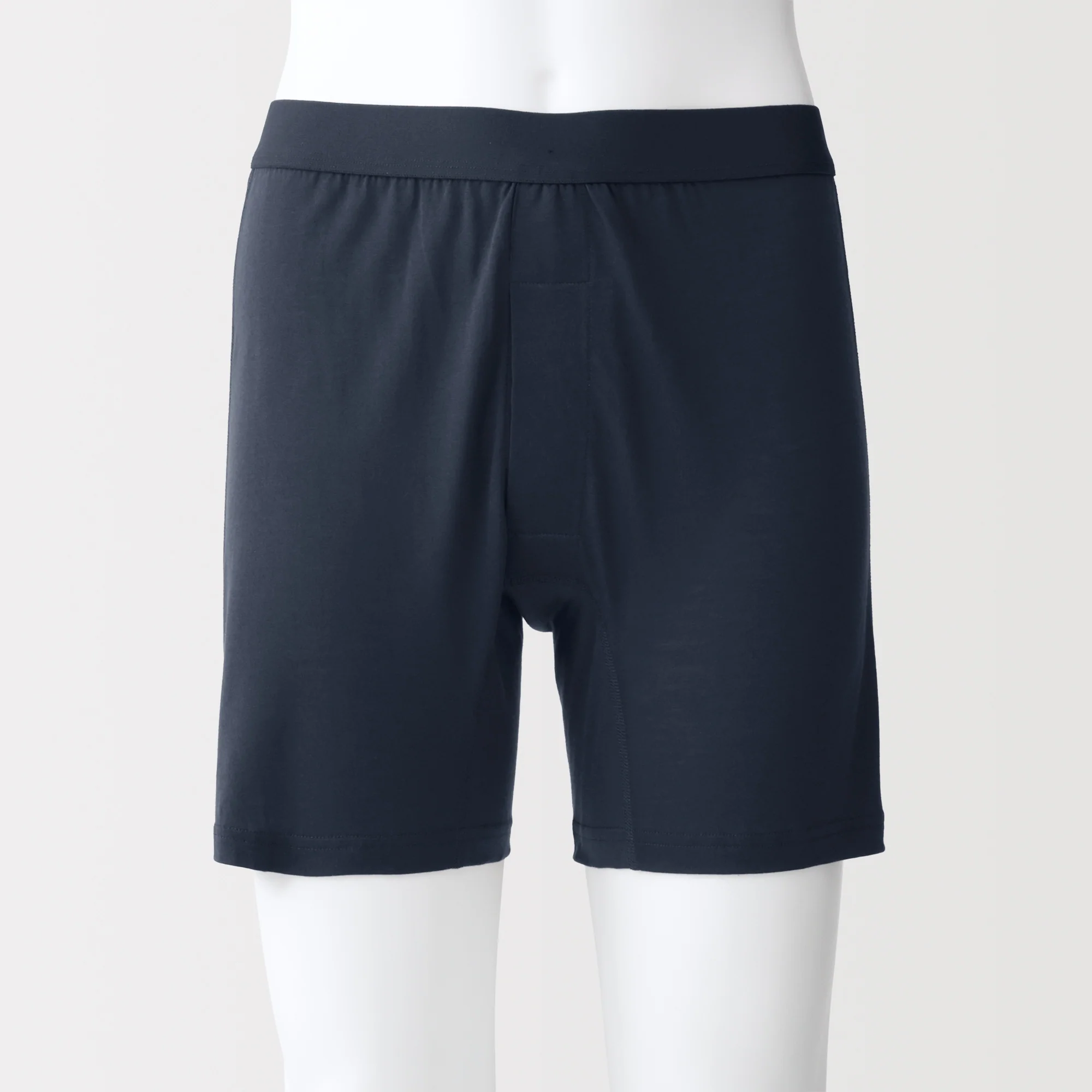 Lyocell Blend Front Open Knit Trunks - Image 2