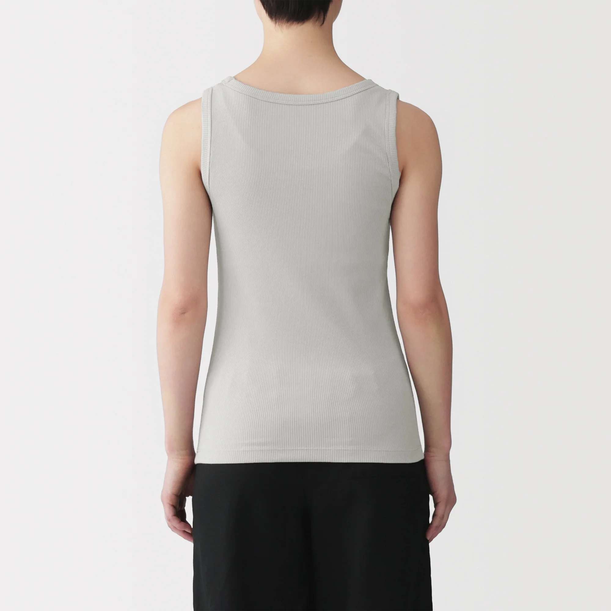 Lyocell Blend Rib Tank Top - Image 14