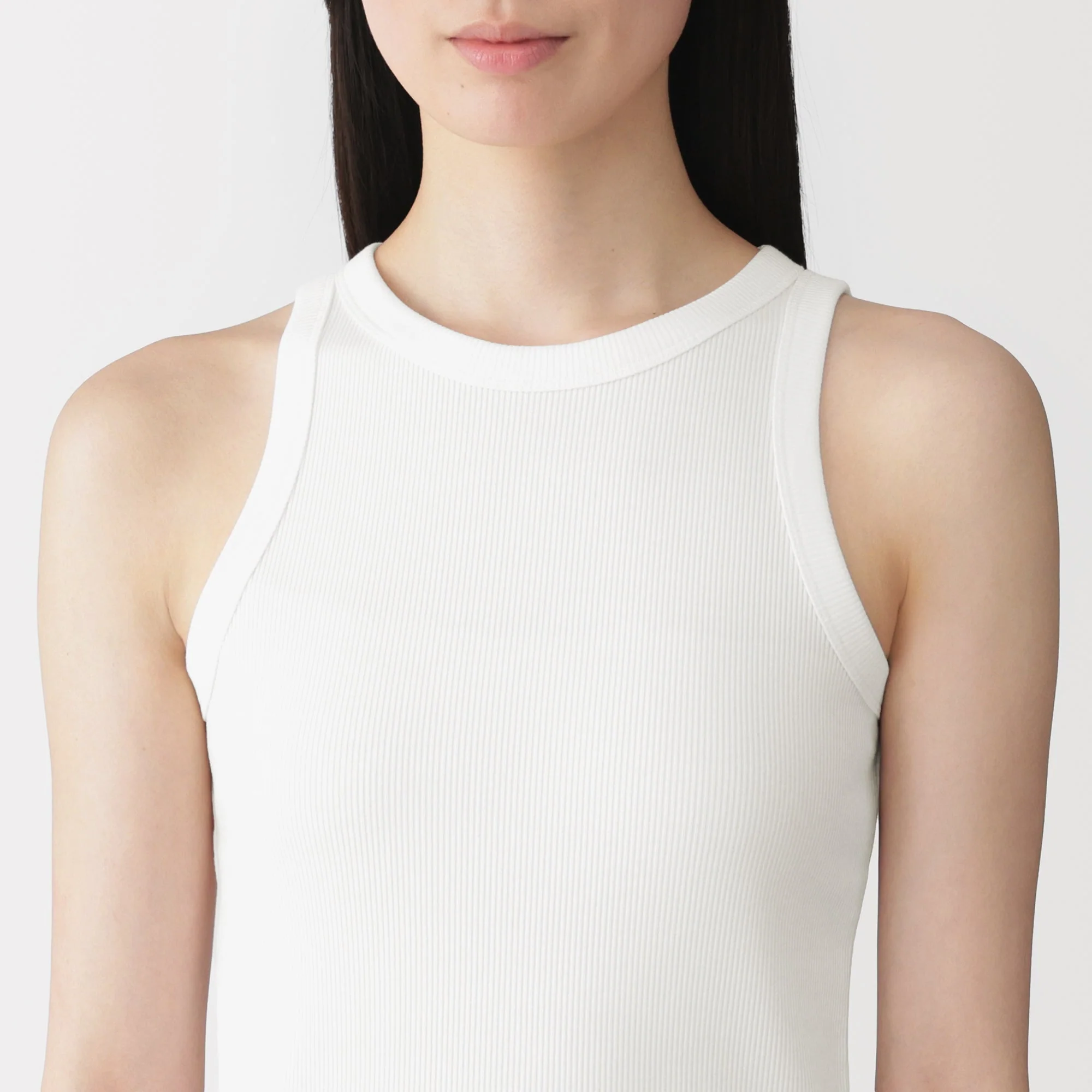 Lyocell Blend Rib Tank Top - Image 47