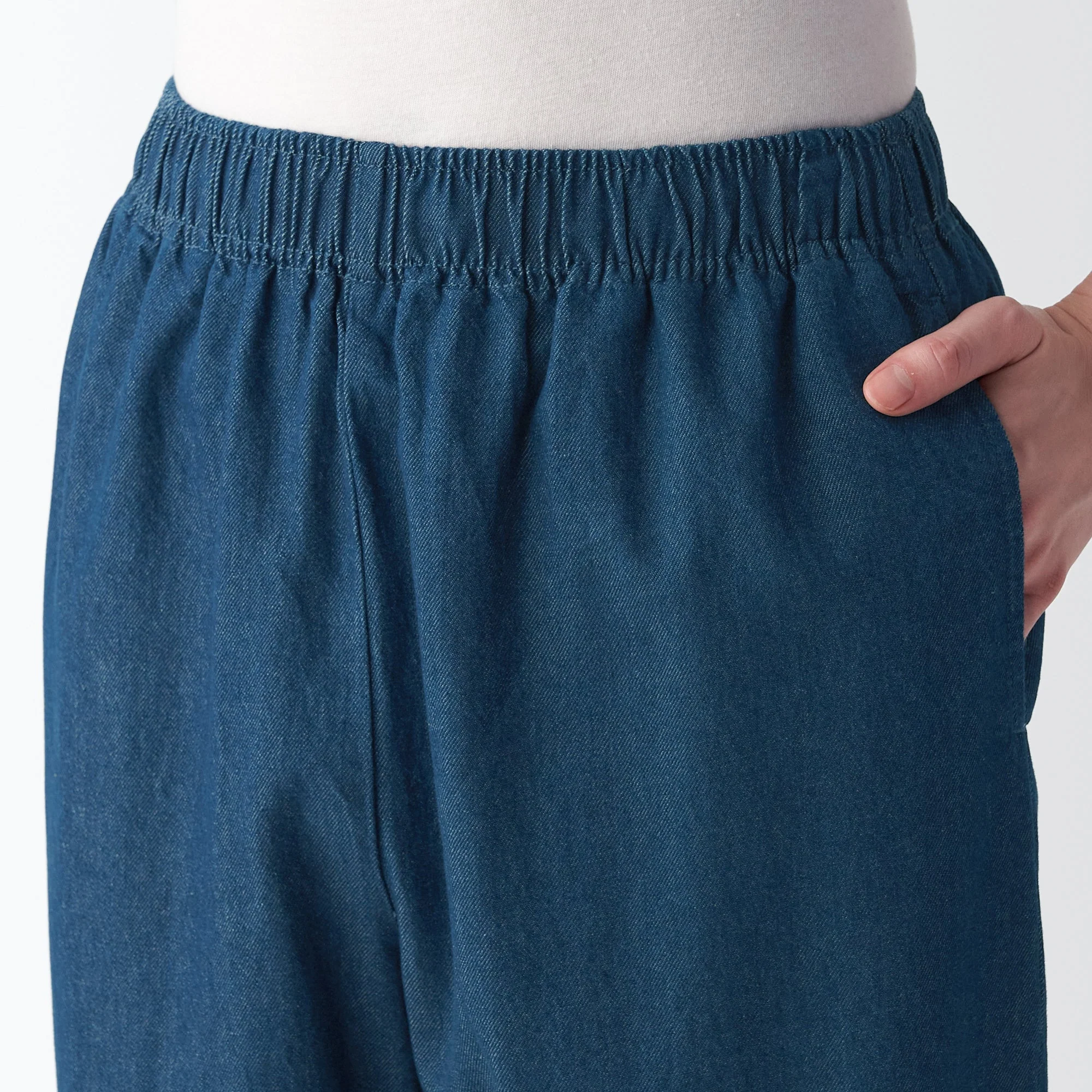 Men's Denim Easy Pants - Image 7