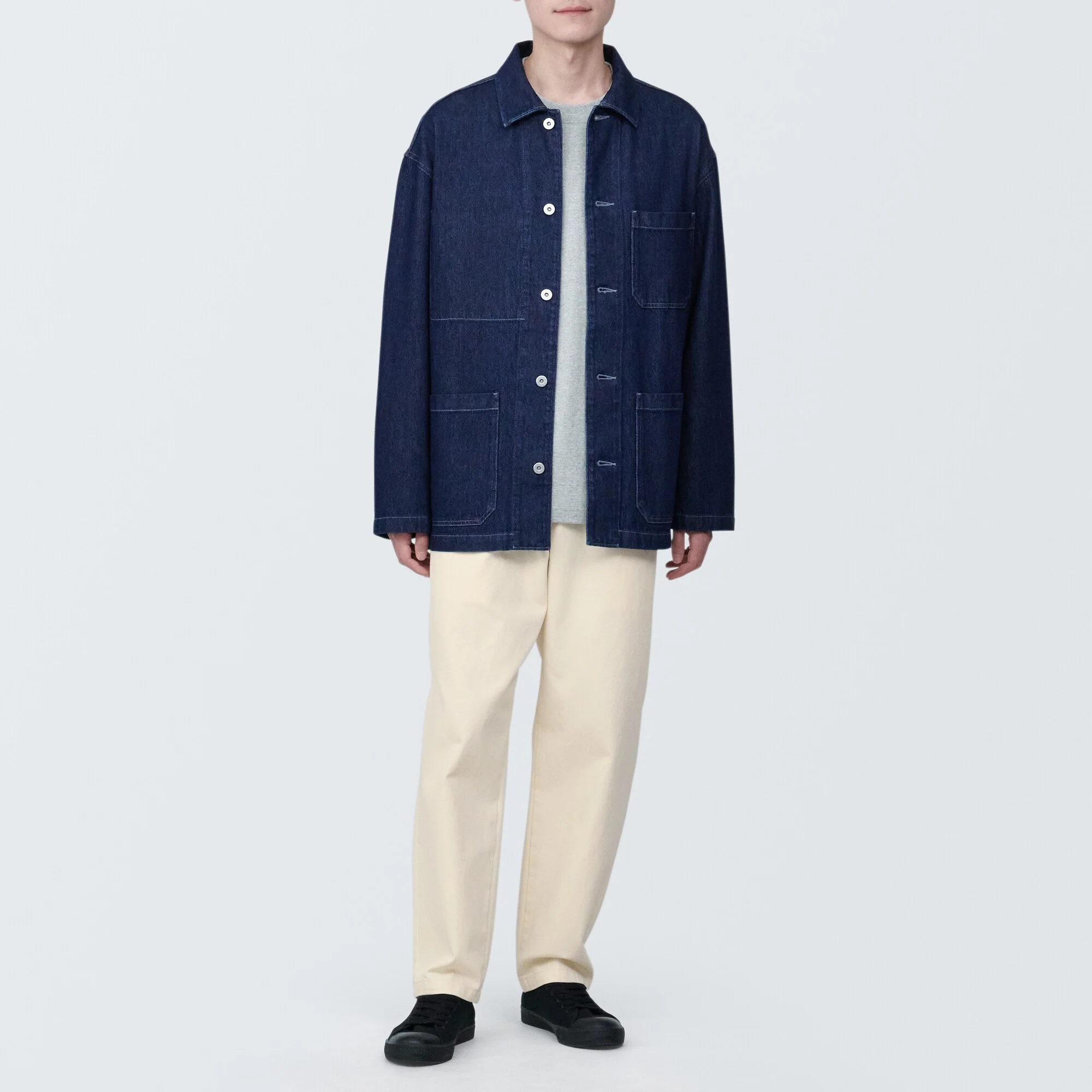 Men's Denim Easy Pants