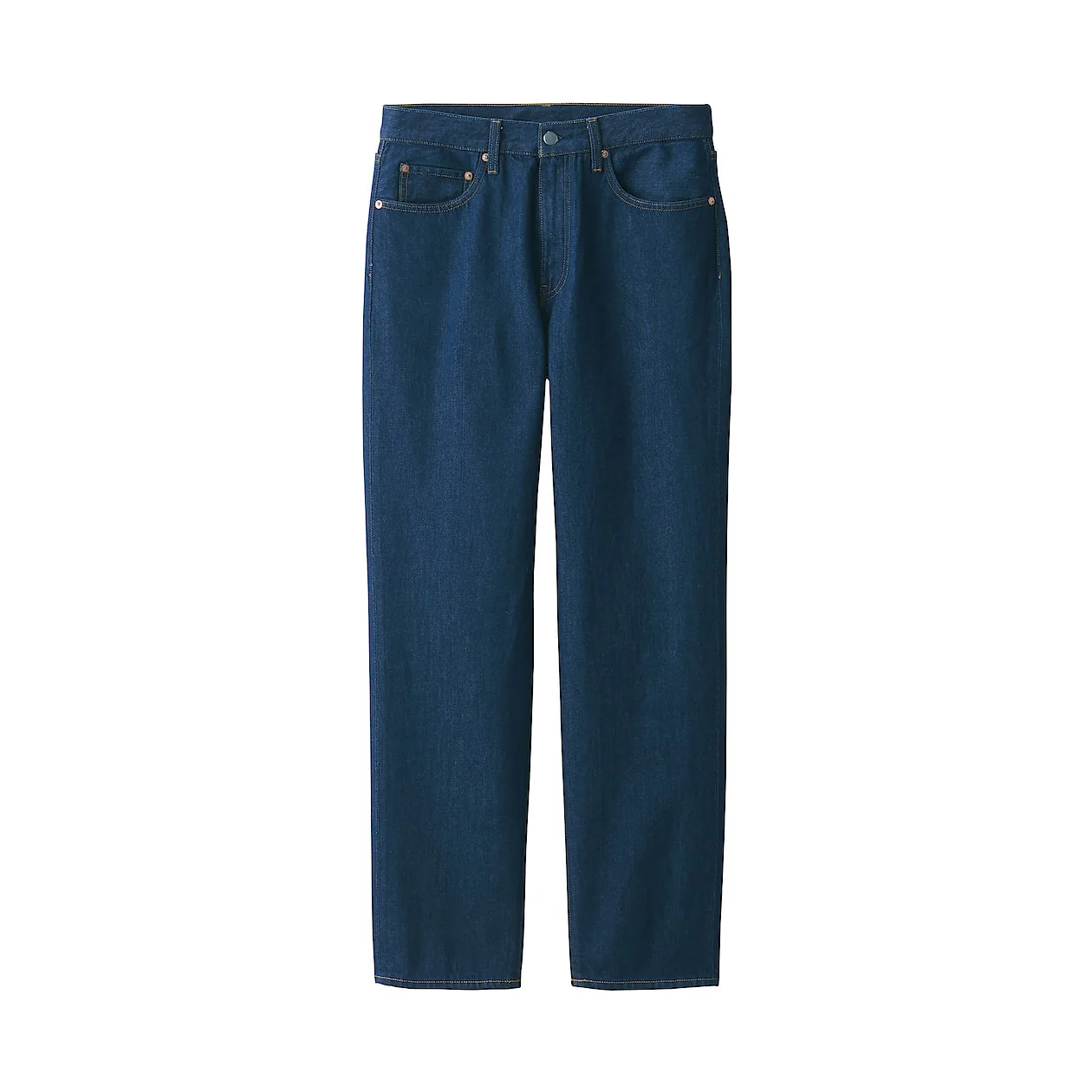 Men's Denim Regular Pants Blue (L 32inch / 82cm) - Image 2