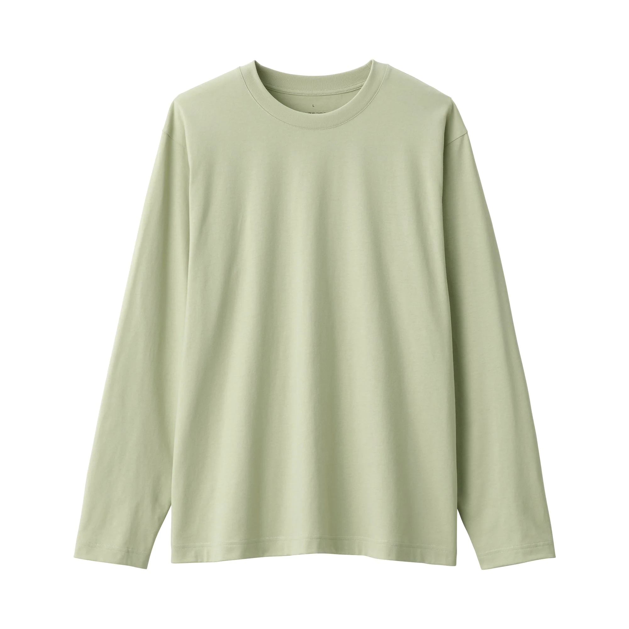 Men's Jersey Crew Neck Long Sleeve T-Shirt - Image 2