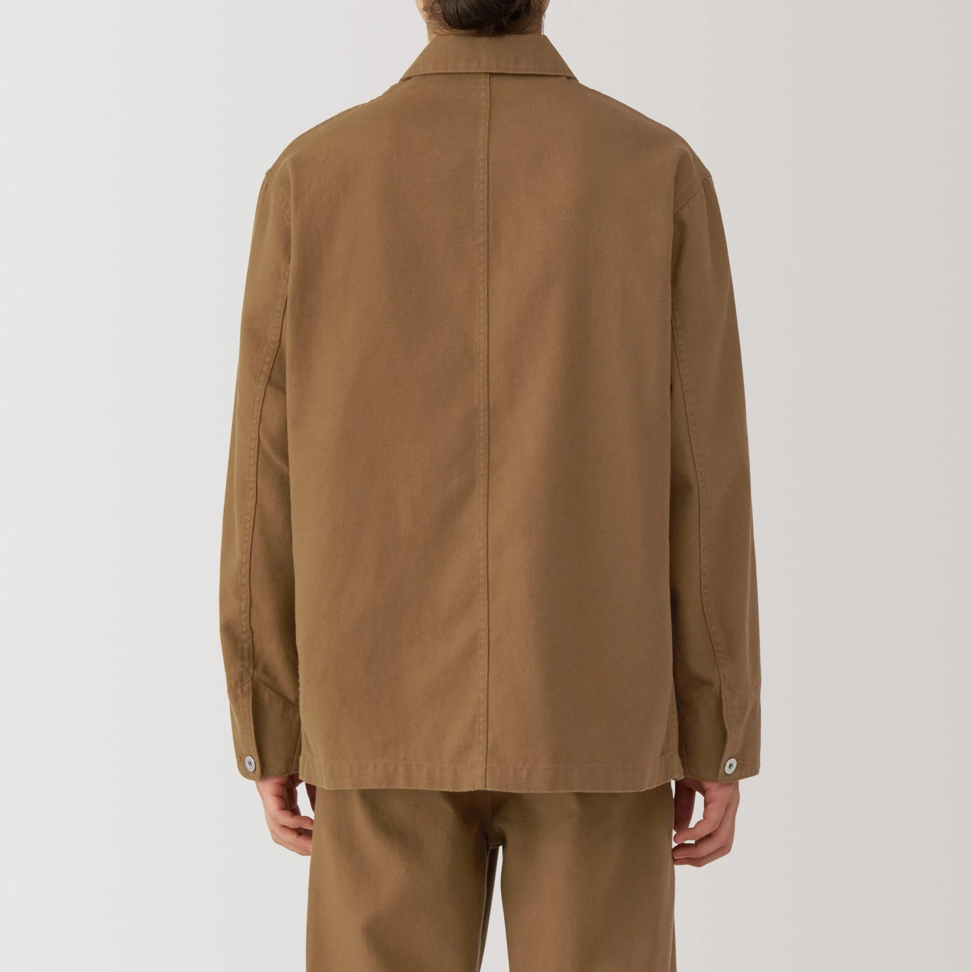 Men's Kapok Blend Canvas Coverall Jacket - Image 15