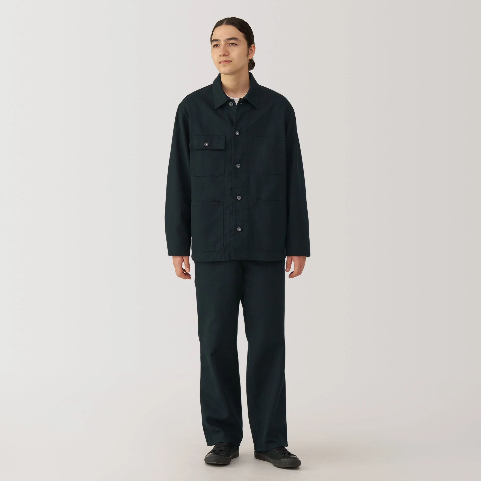 Men's Kapok Blend Canvas Coverall Jacket - Image 4