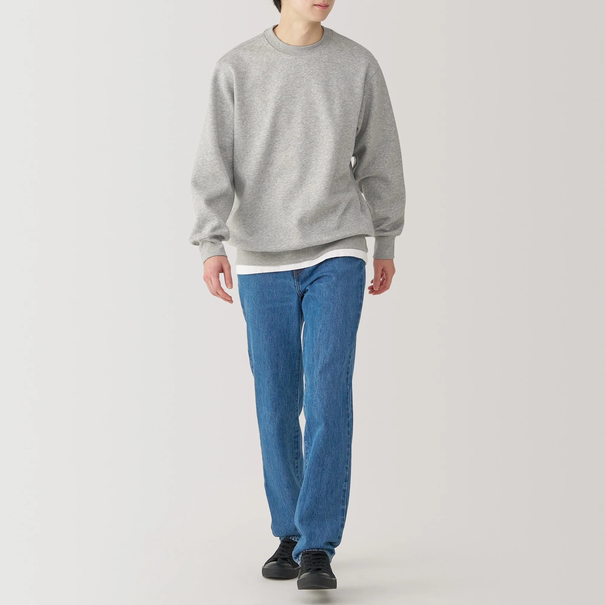 Men's Kapok Blend Straight Denim Trousers - Image 13