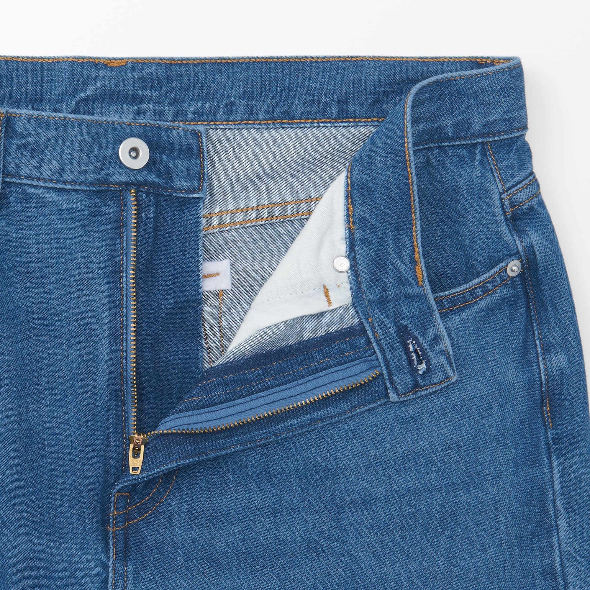 Men's Kapok Blend Straight Denim Trousers - Image 18