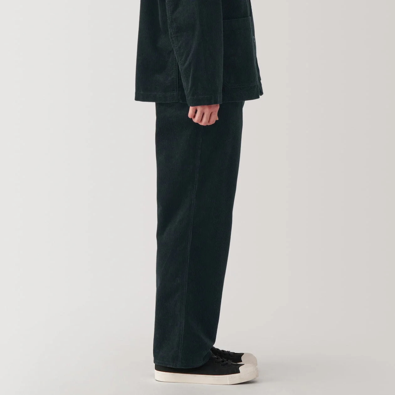 Men's Kapok Blend Wide Leg Corduroy Pants - Image 25
