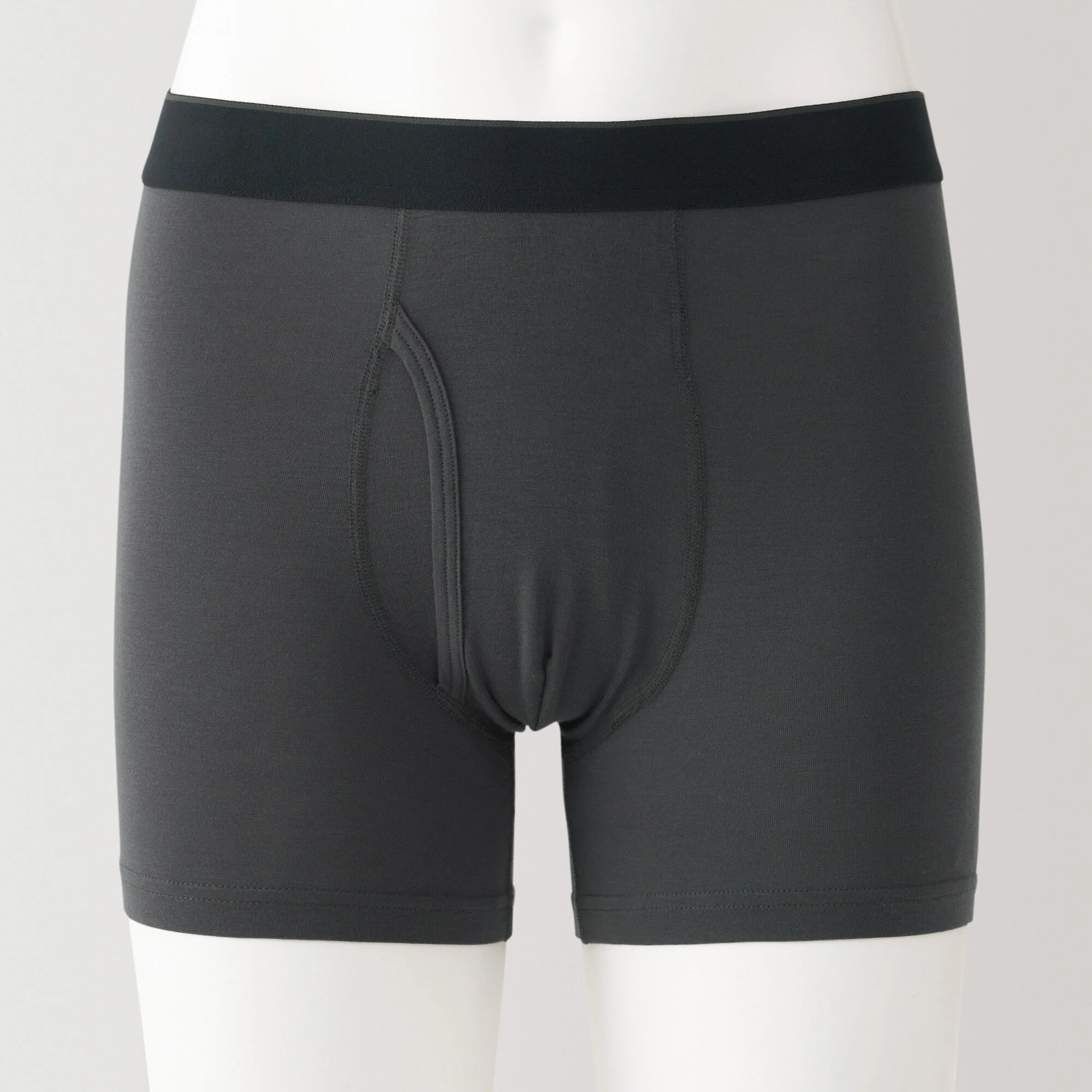 Men's Lyocell Blend Front Open Boxer Briefs - Image 3