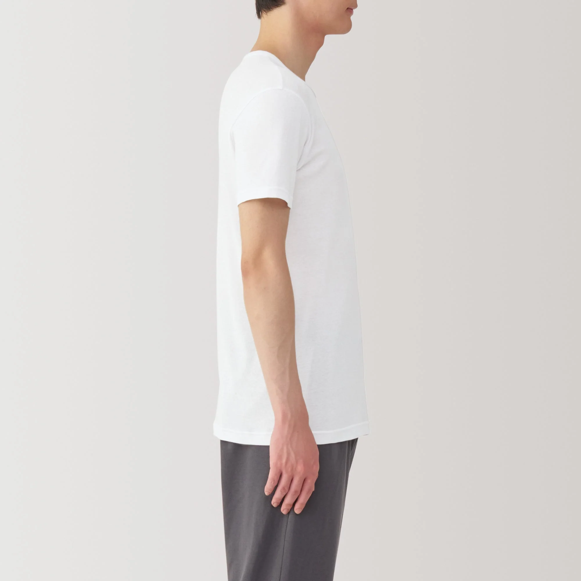Men's Moisture-Wicking Cotton Crew Neck Short Sleeve T-Shirt - Image 12