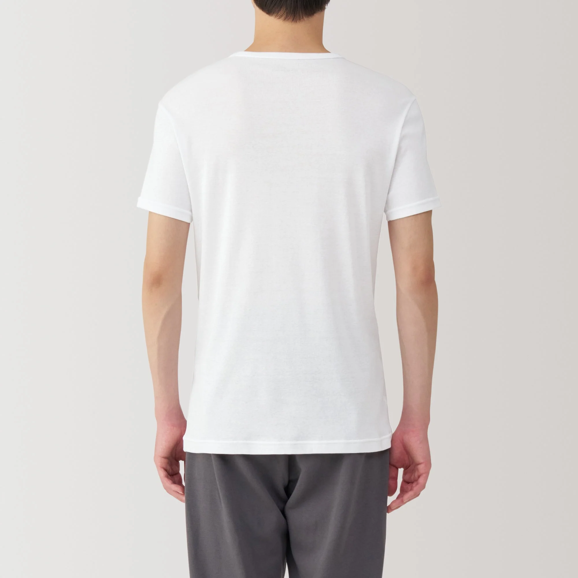 Men's Moisture-Wicking Cotton Crew Neck Short Sleeve T-Shirt - Image 13