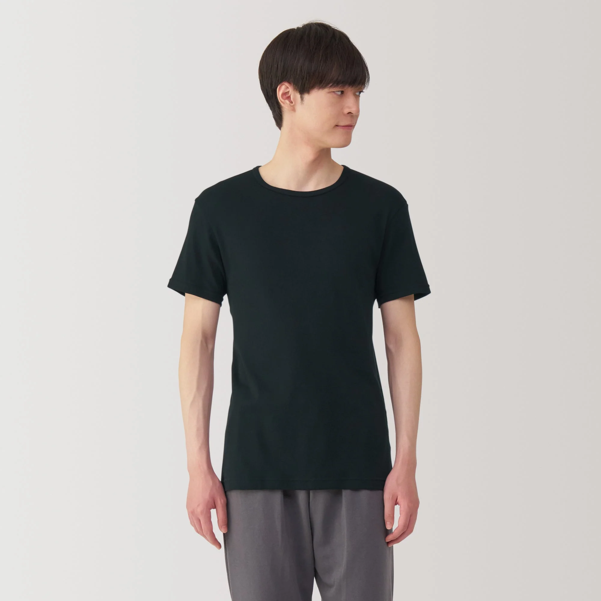Men's Moisture-Wicking Cotton Crew Neck Short Sleeve T-Shirt - Image 17