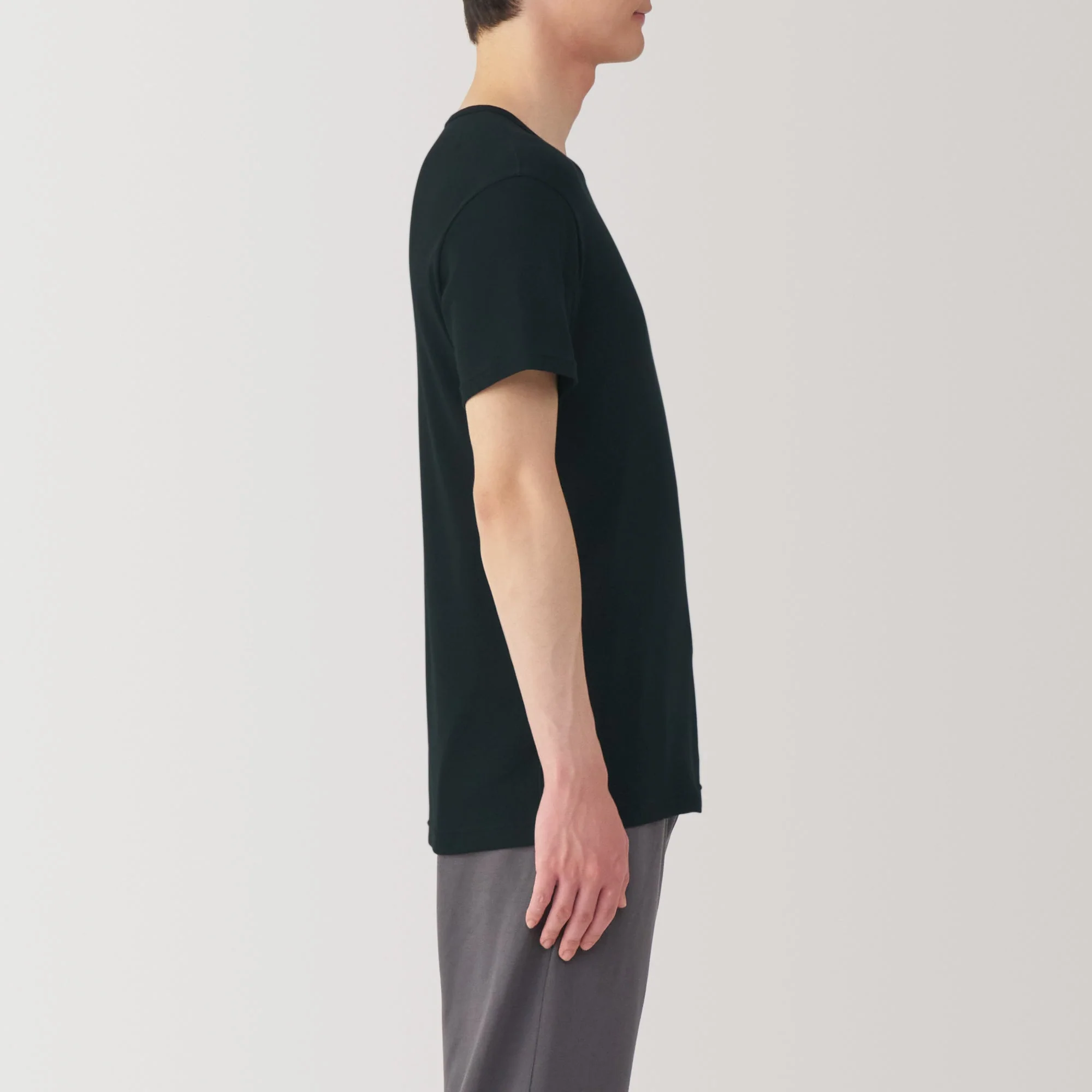Men's Moisture-Wicking Cotton Crew Neck Short Sleeve T-Shirt - Image 19