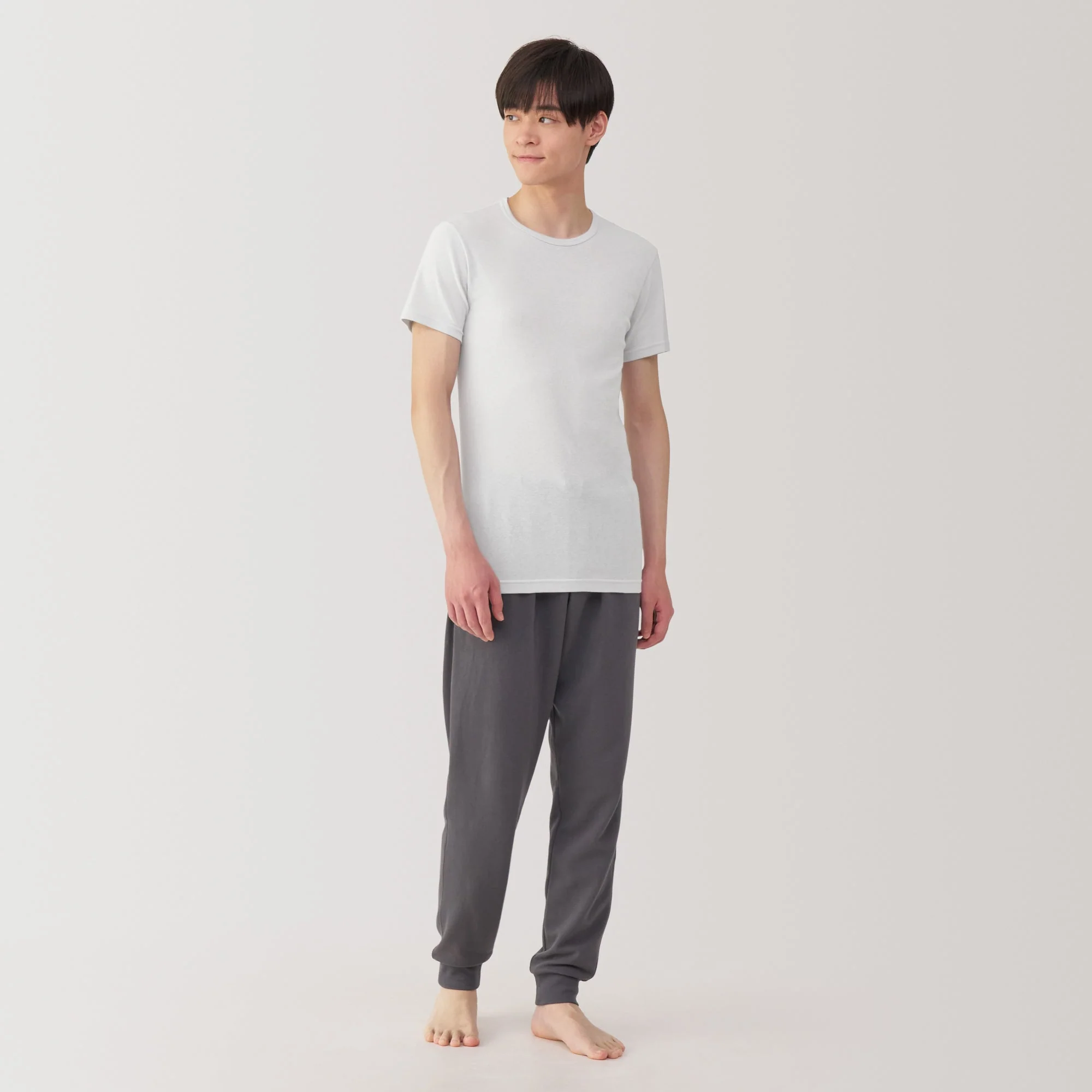 Men's Moisture-Wicking Cotton Crew Neck Short Sleeve T-Shirt - Image 4