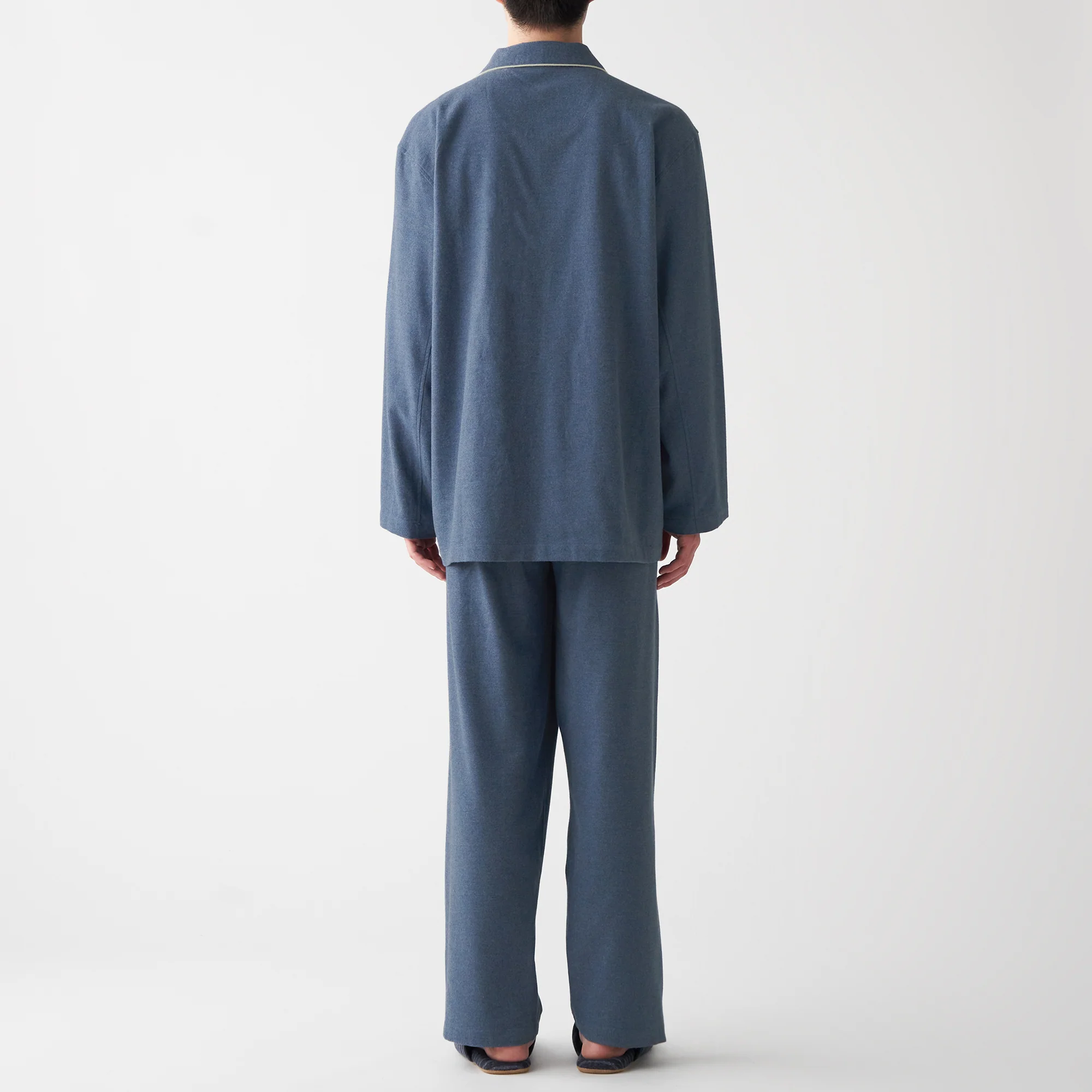 Men's Side-Seamless Flannel Pajamas - Image 15