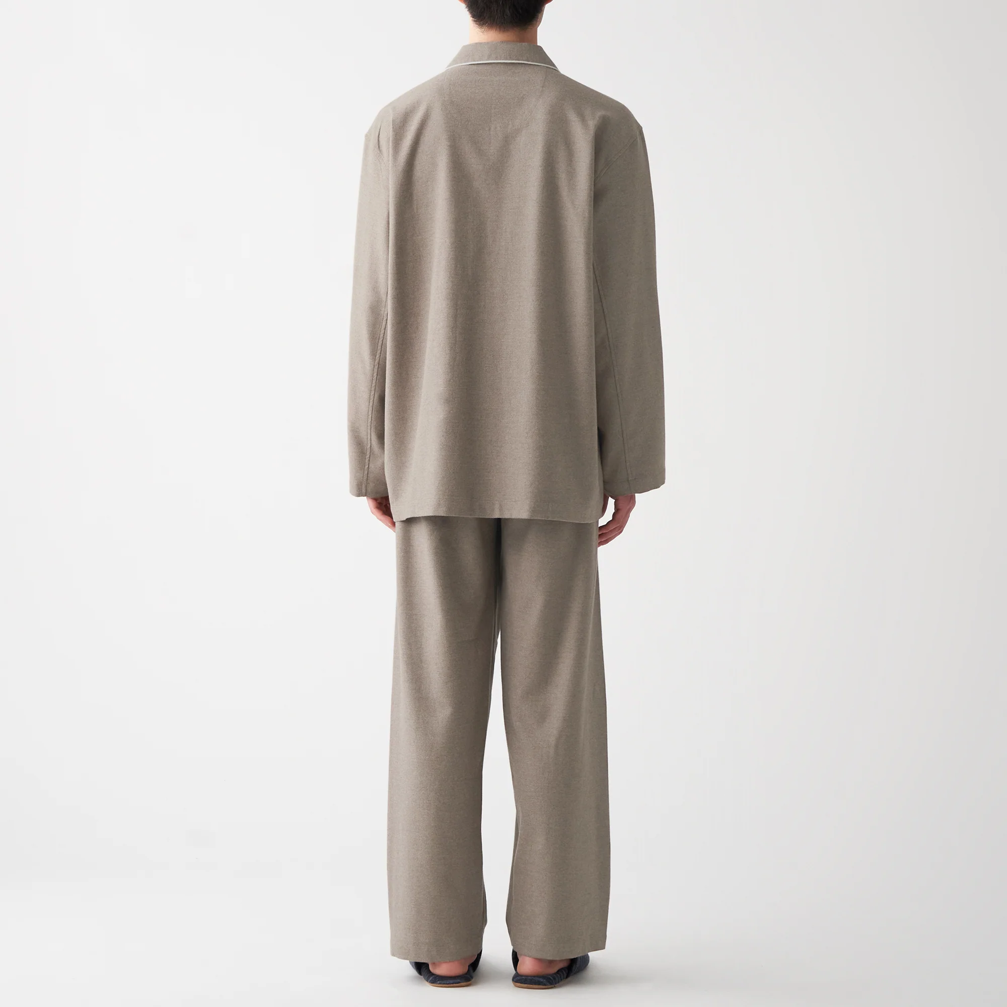Men's Side-Seamless Flannel Pajamas - Image 25