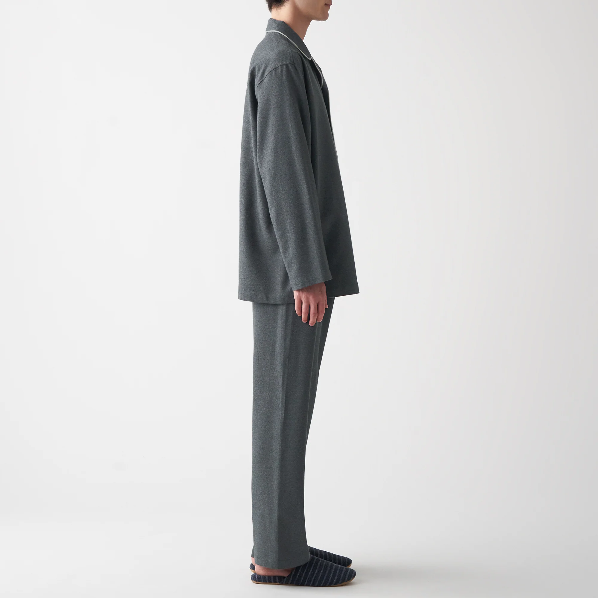 Men's Side-Seamless Flannel Pajamas - Image 4