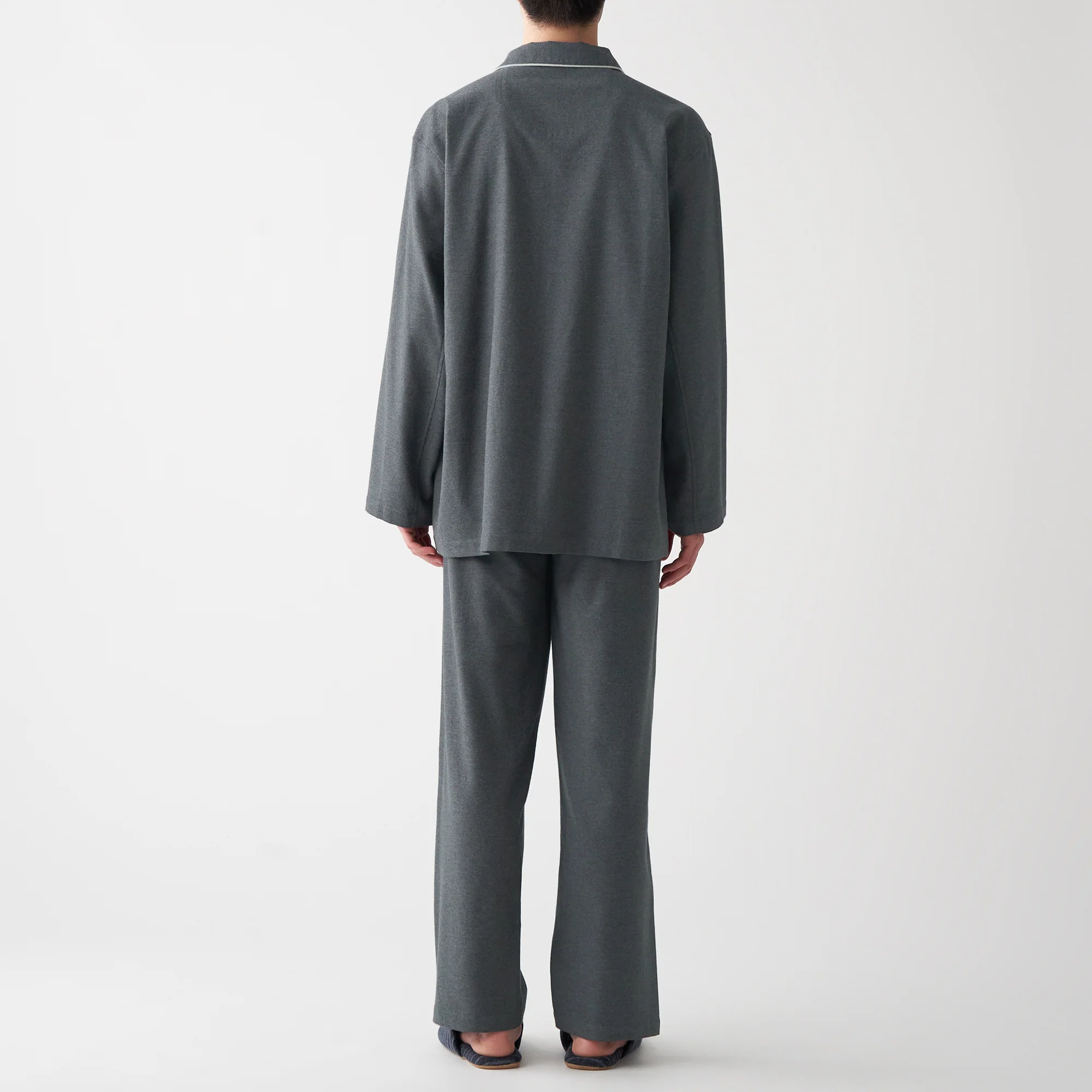Men's Side-Seamless Flannel Pajamas - Image 5