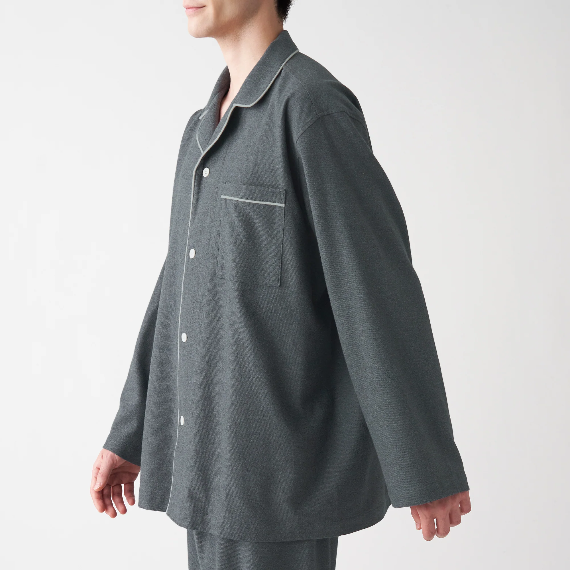 Men's Side-Seamless Flannel Pajamas - Image 8