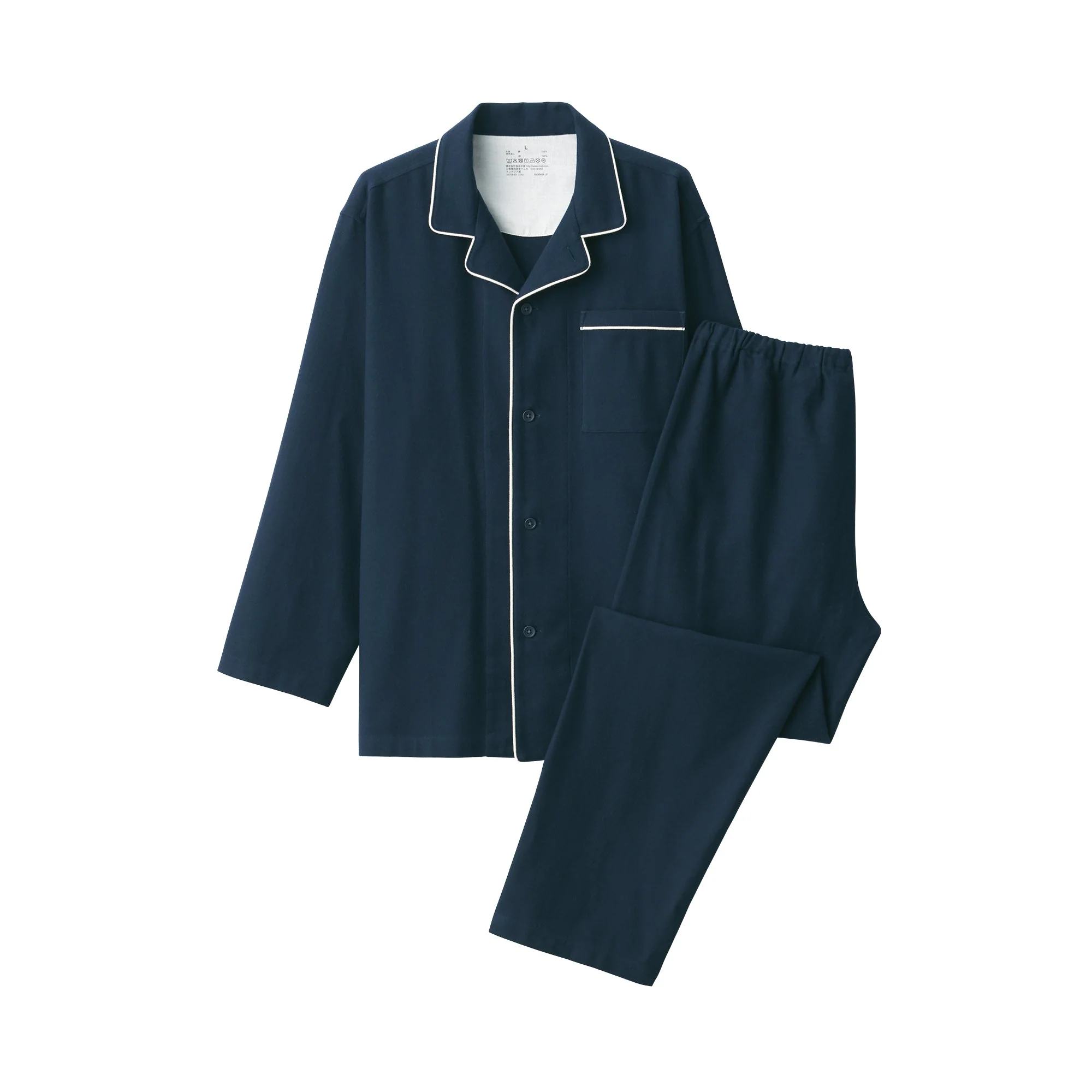 Men's Side Seamless Flannel Pajamas - Image 13