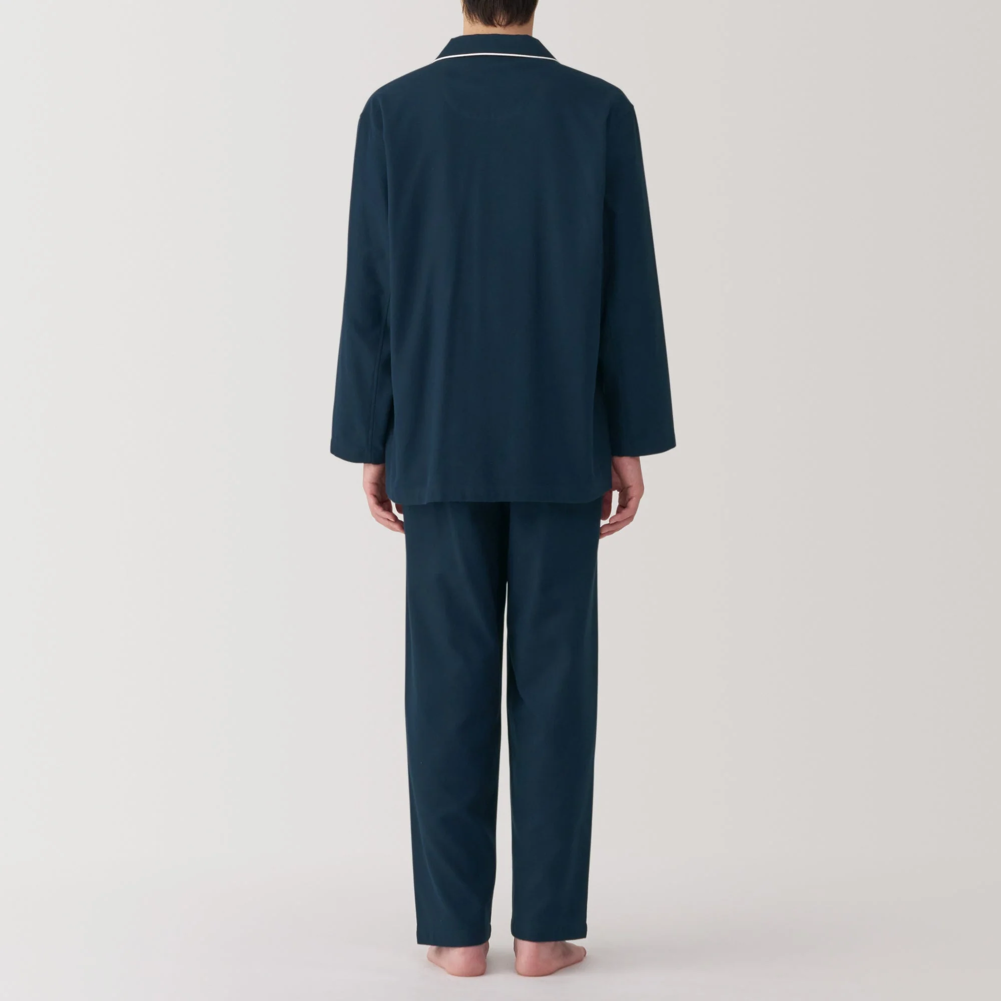 Men's Side Seamless Flannel Pajamas - Image 17