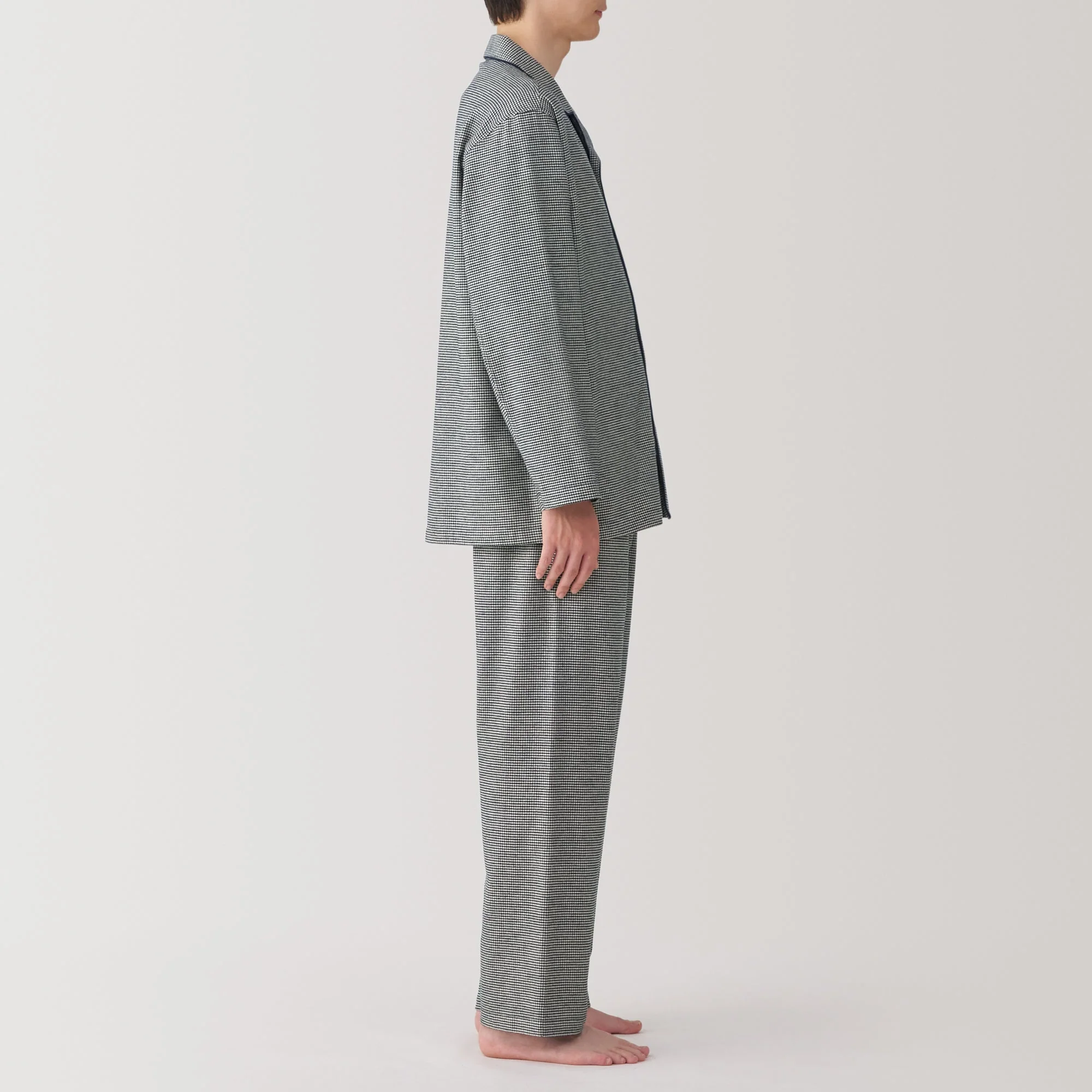 Men's Side Seamless Flannel Pajamas - Image 5