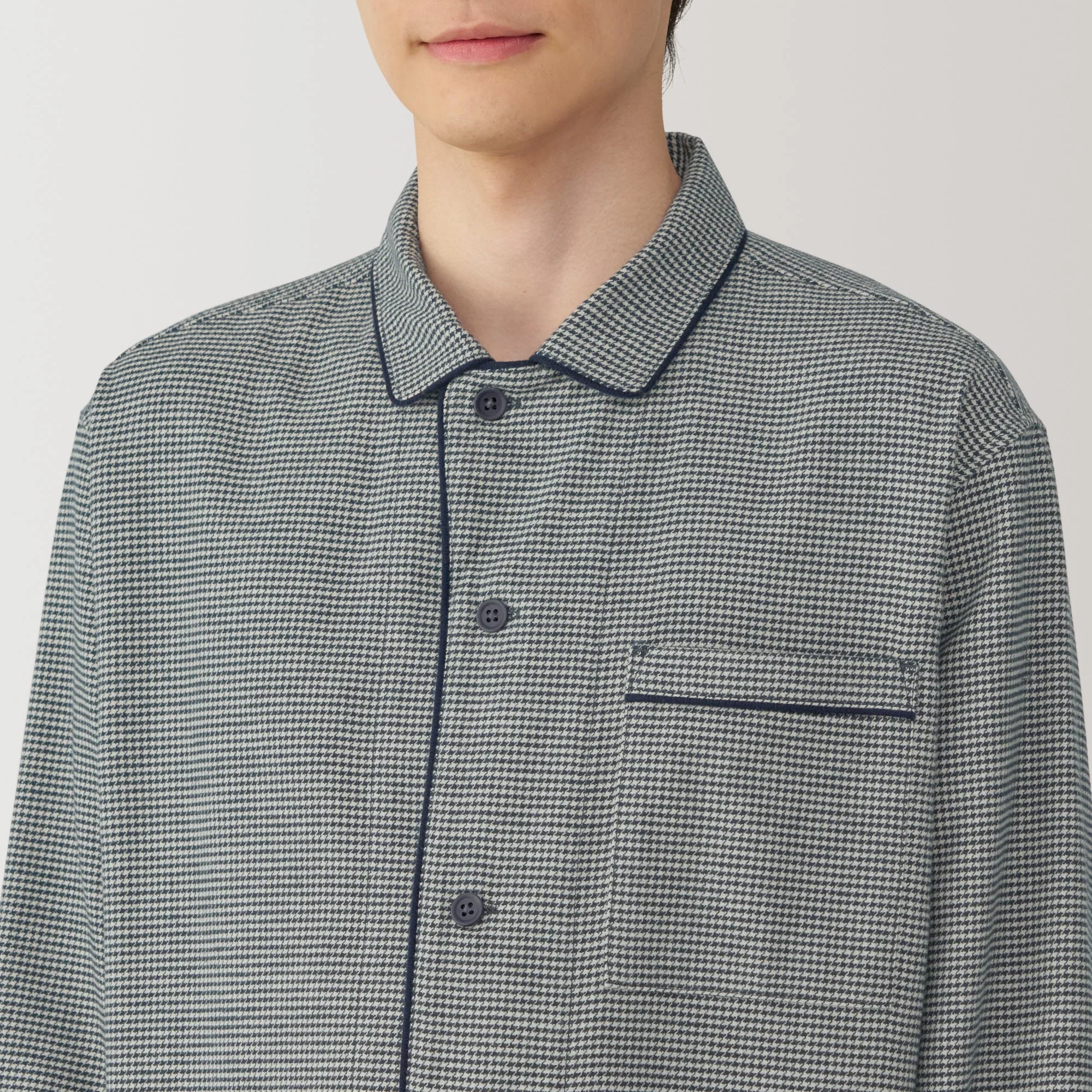 Men's Side Seamless Flannel Pajamas - Image 8