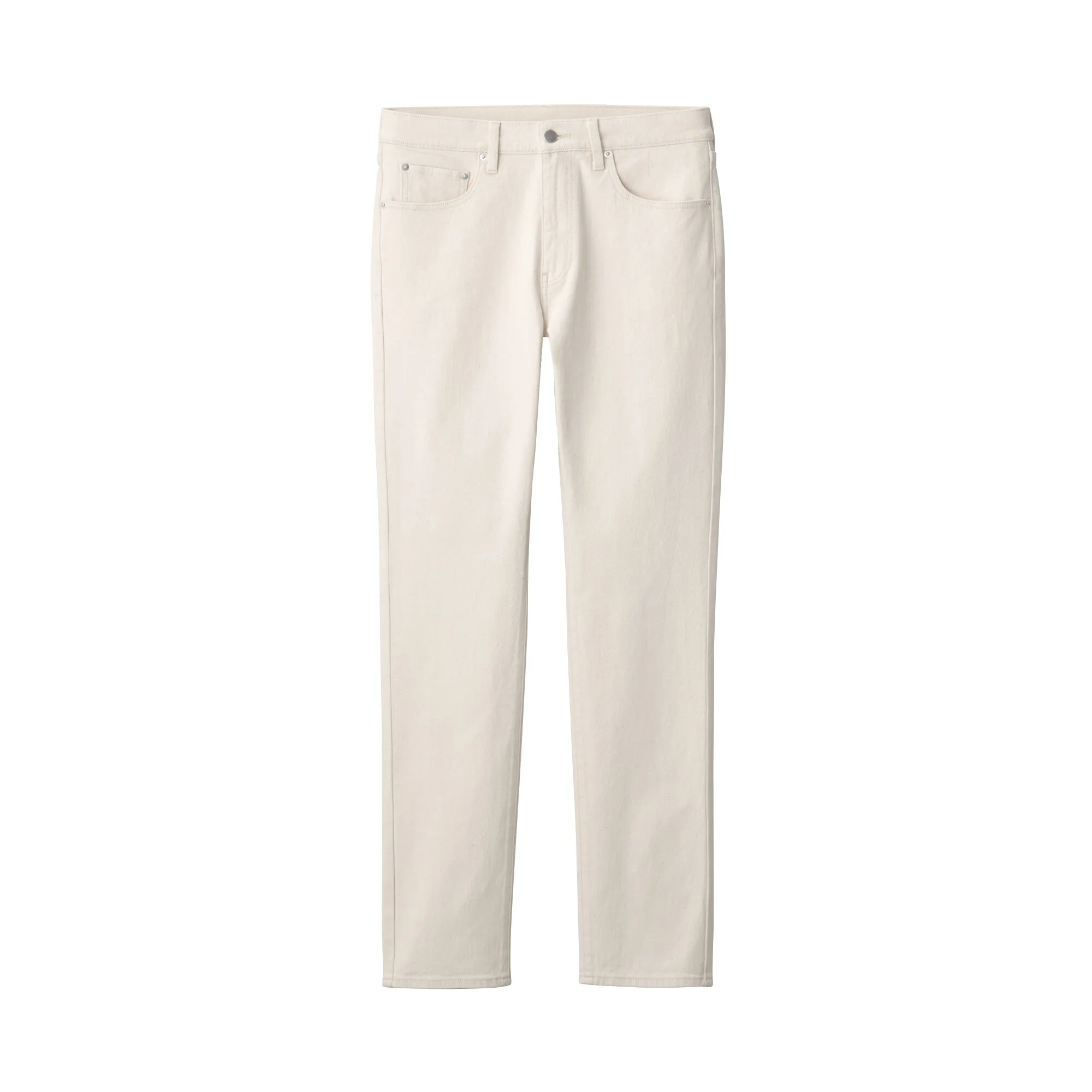 Men's Stretch Denim Slim Pants Natural (L 32inch / 82cm) - Image 2