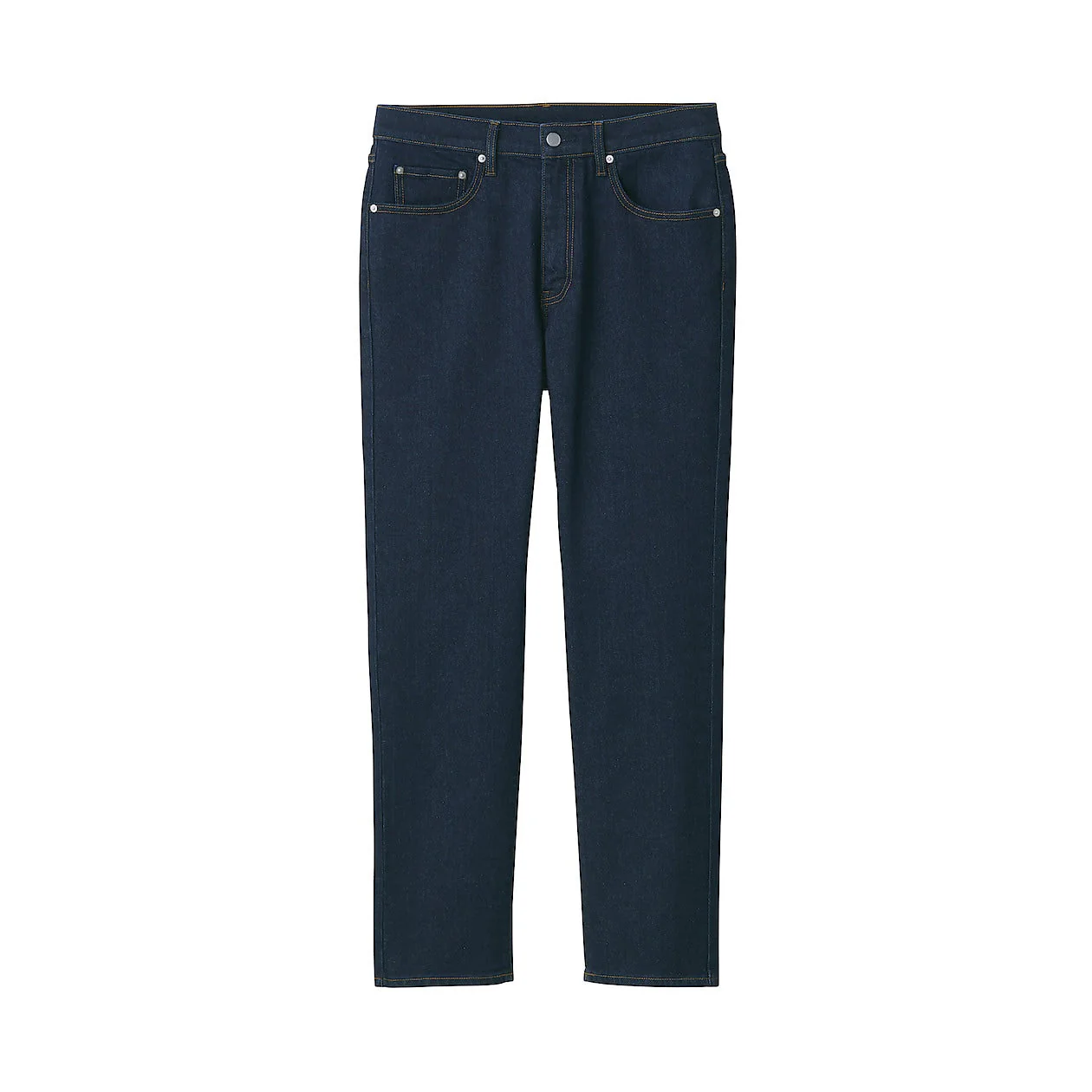 Men's Stretch Denim Slim Pants Dark Navy (L 30inch / 76cm) - Image 2
