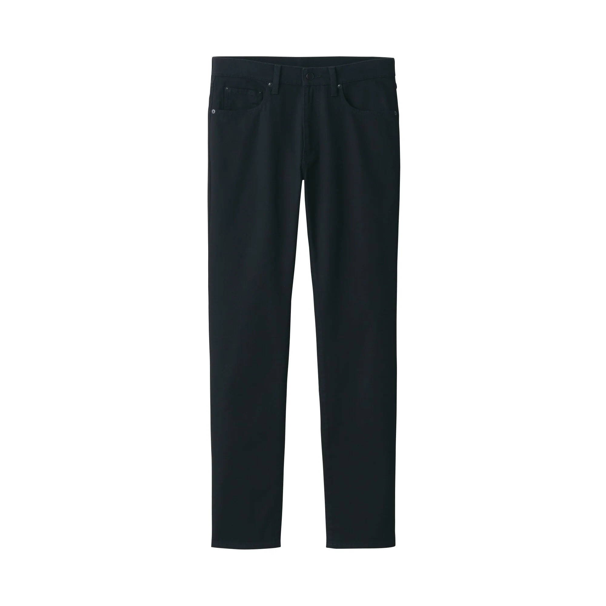 Men's Stretch Denim Slim Pants Black (L 32inch / 82cm) - Image 2
