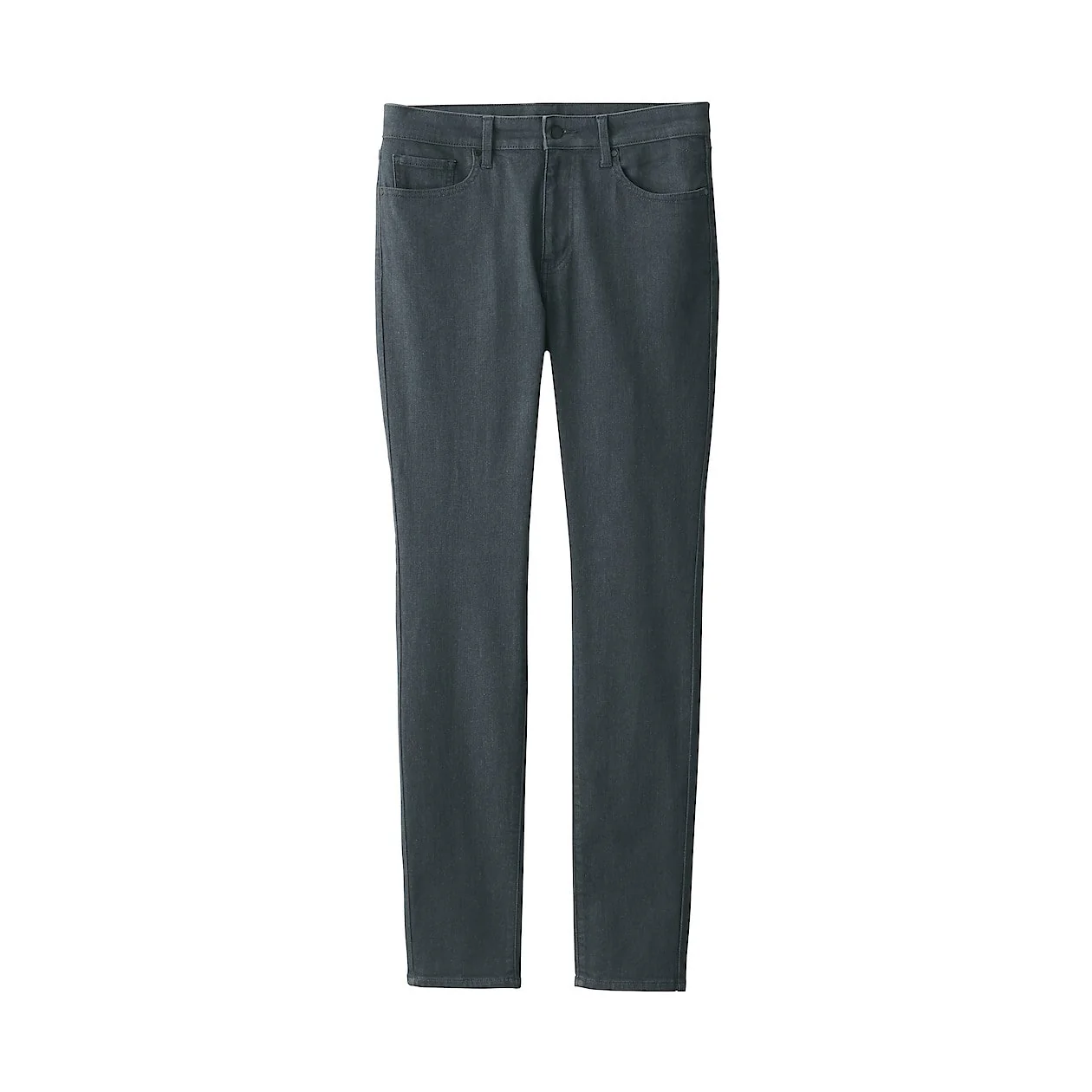 Men's Super Stretch Denim Skinny Pants Charcoal Grey (L 32inch / 82cm) - Image 2