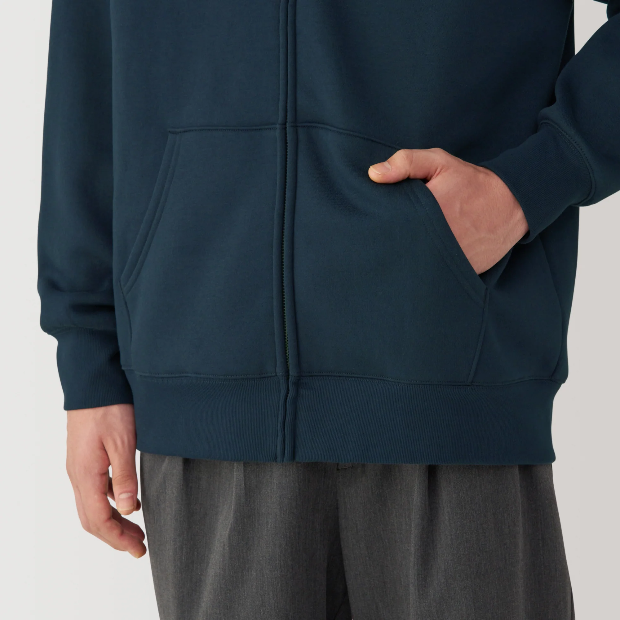 Men's Sweatshirt Full Zip Hoodie - Image 32