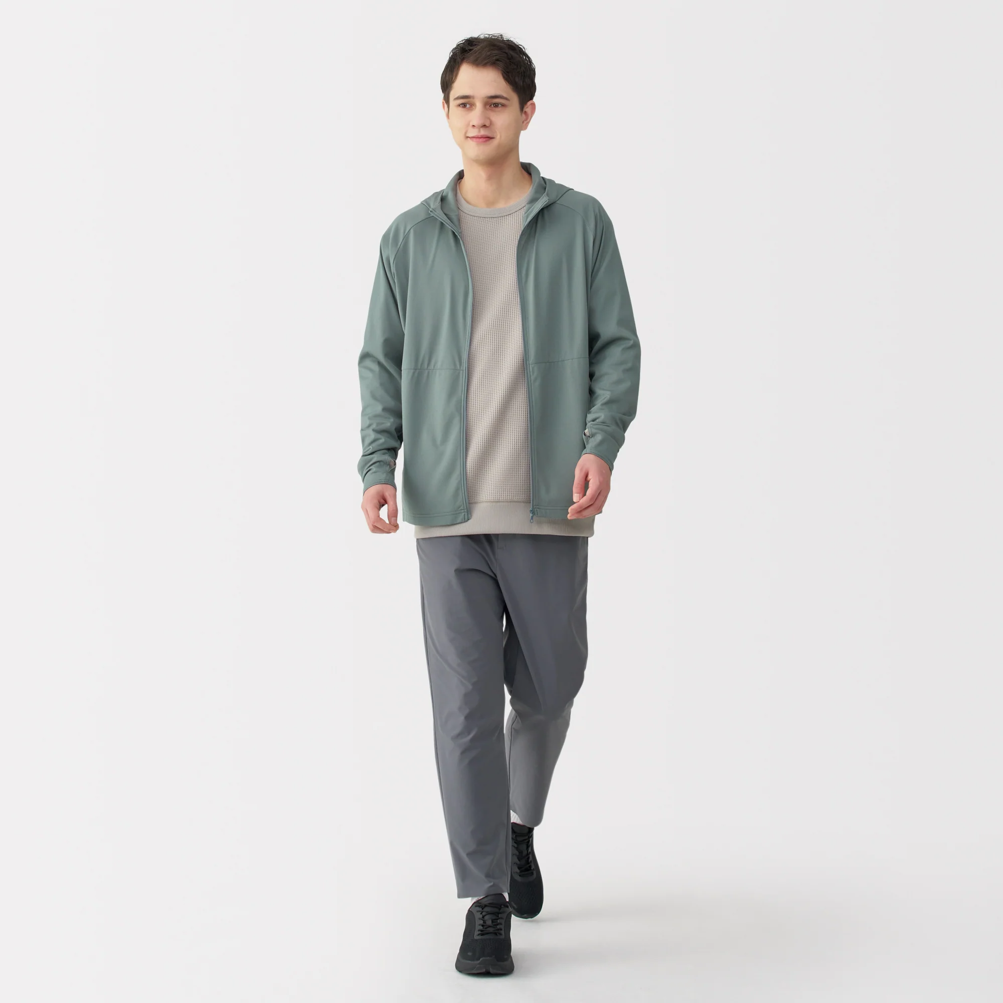 Men's UV Protection Quick Dry Pocketable Zip-Up Hoodie - Image 15