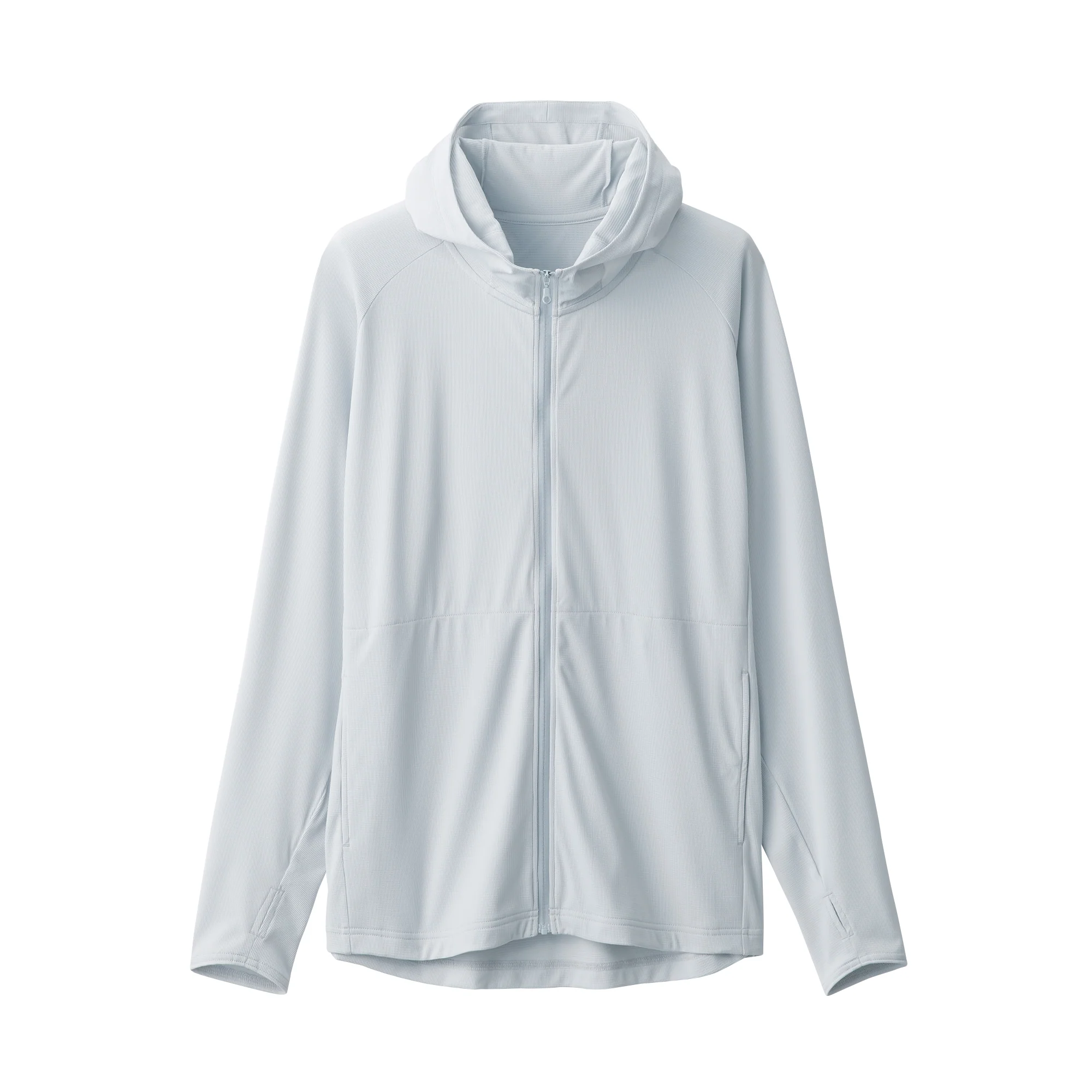 Men's UV Protection Quick Dry Pocketable Zip-Up Hoodie - Image 2