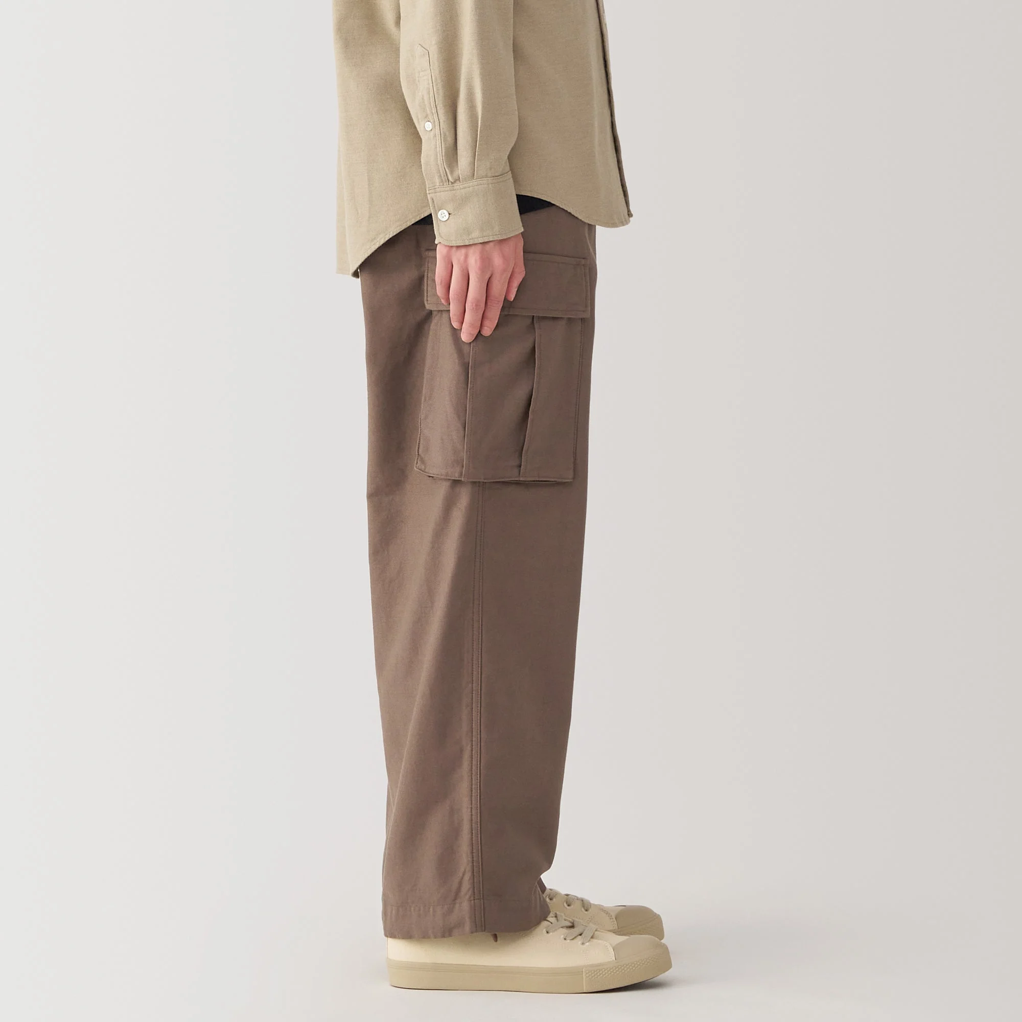 Men's Washed Easy Cargo Pants - Image 5