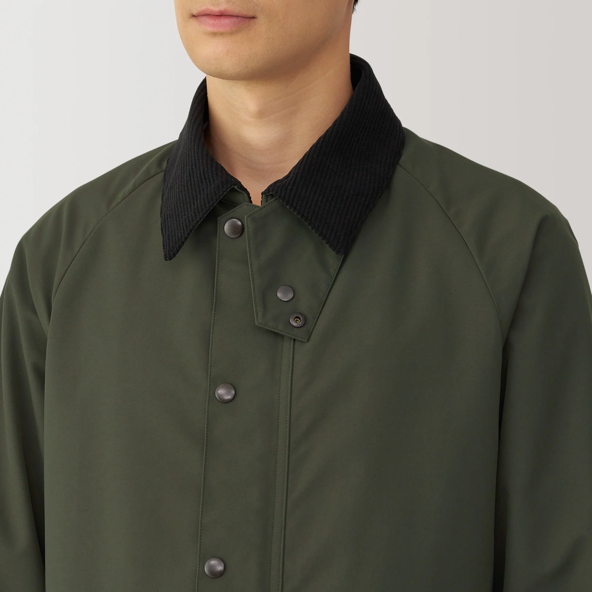 Men's Water Repellent Corduroy Collar Jacket - Image 7