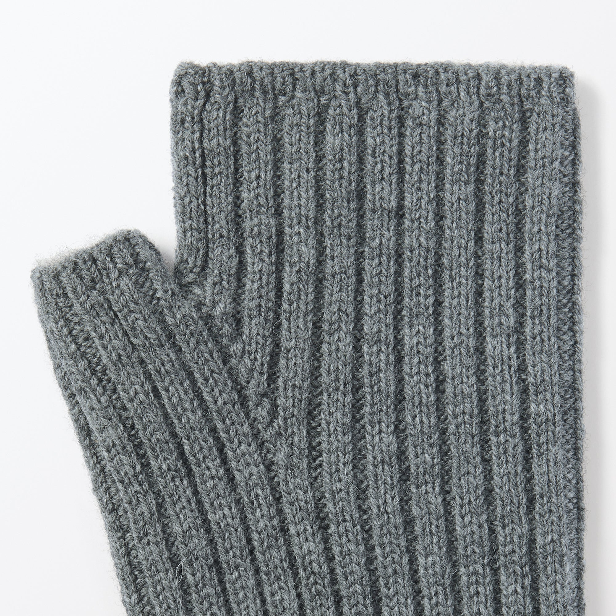 Merino Wool Ribbed Arm Warmers - Image 7